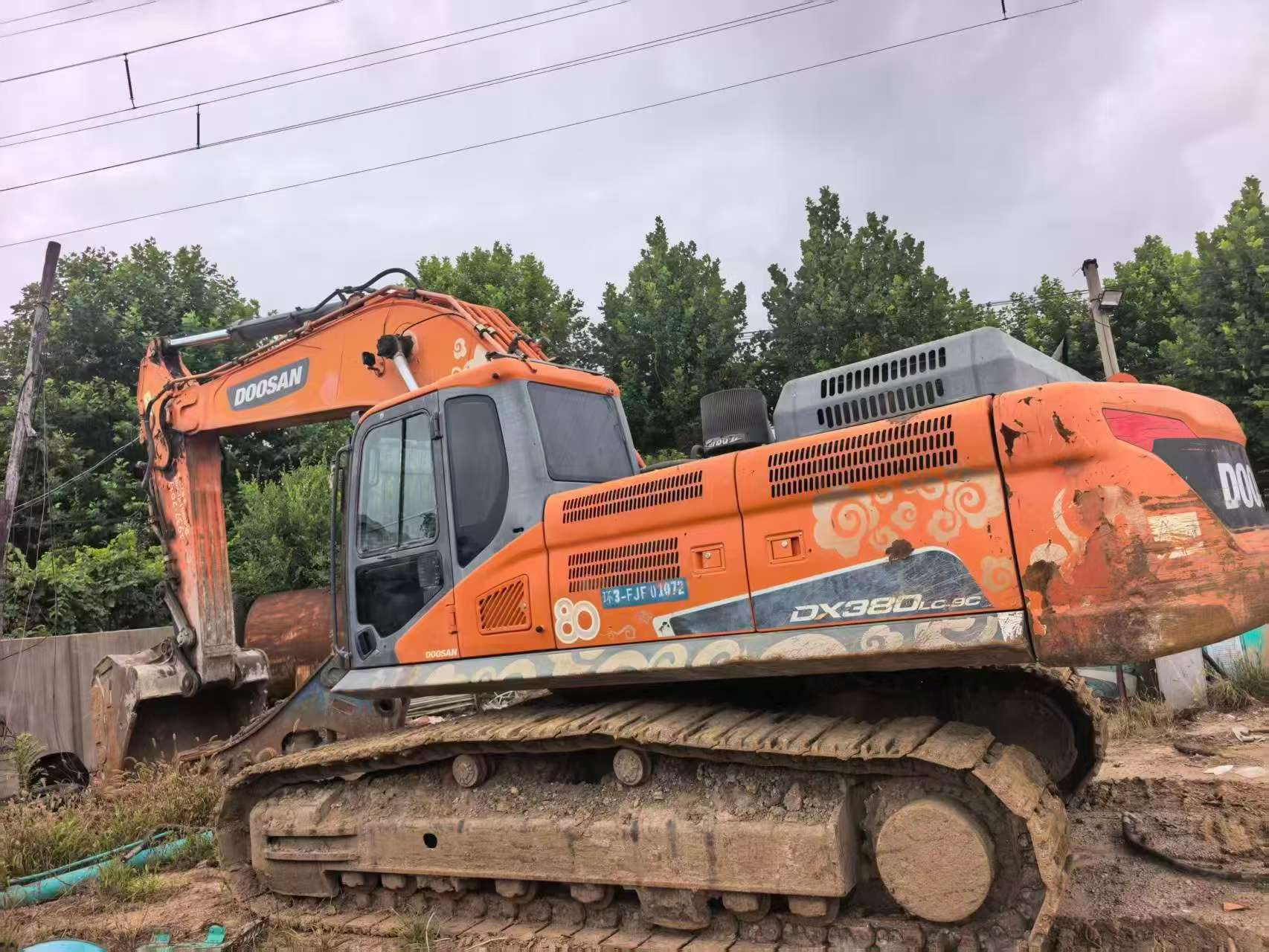 Buy Doosan DX380LC-5 Used Excavator / 2