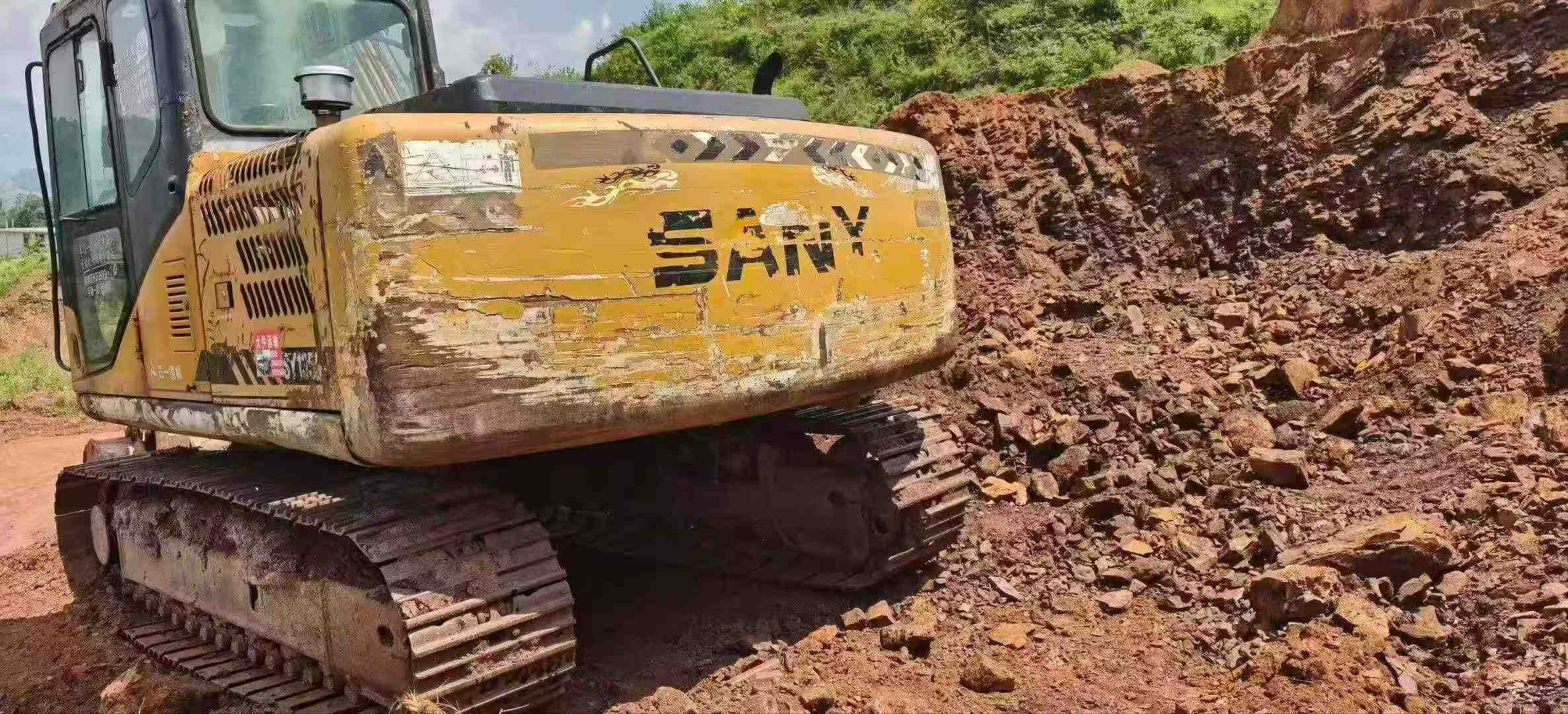 Buy Sany SY135 Used Excavator / 5
