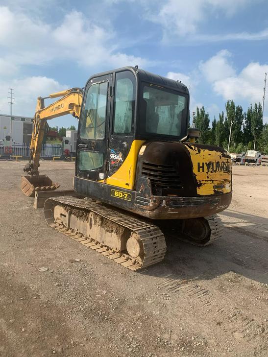 Buy Hyundai HX60 Used Excavator / 1