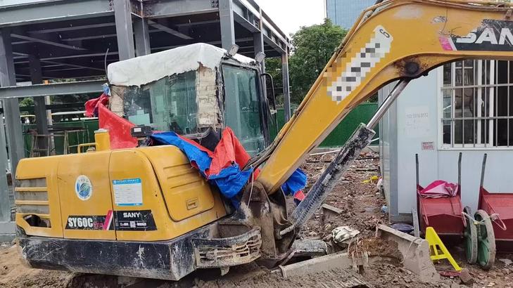 Buy Sany SY60 Used Excavator / 1