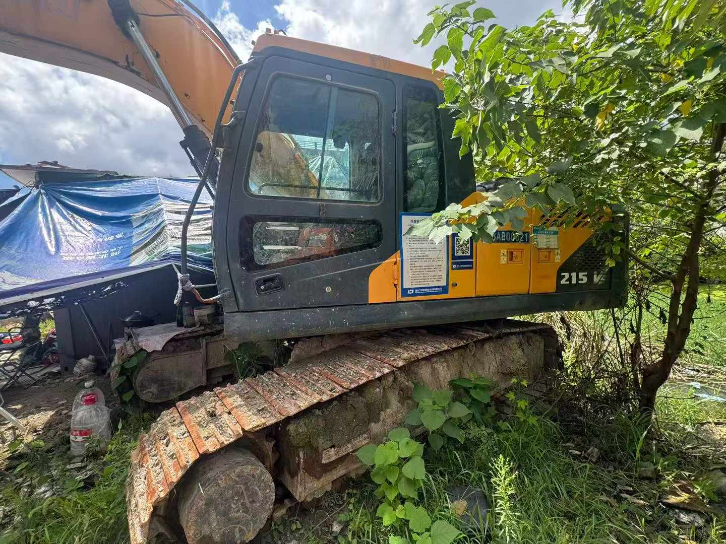 Buy Hyundai R215-7 Used Excavator / 9