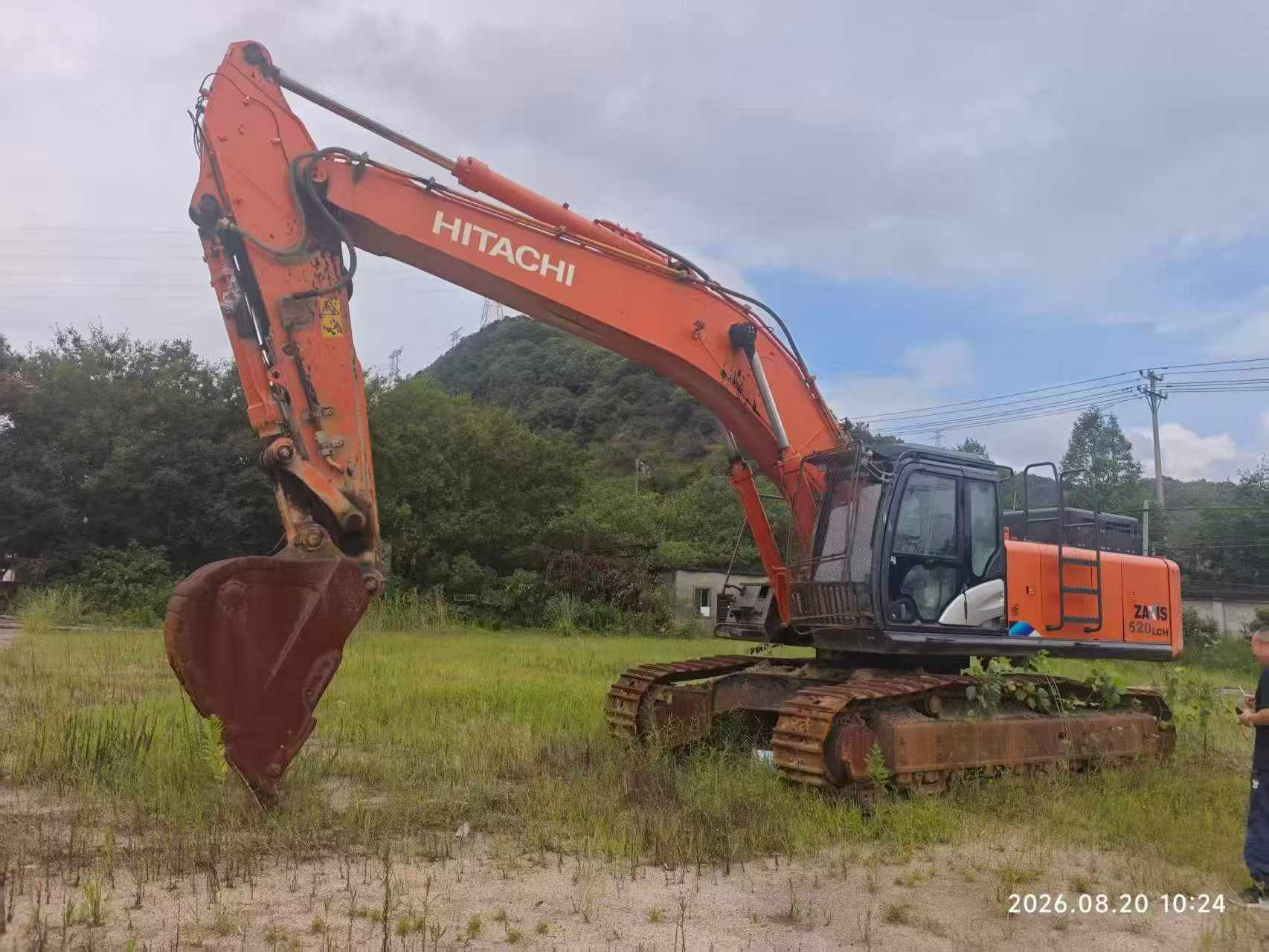 Buy Hitachi ZX490LCH-5A Used Excavator / 1