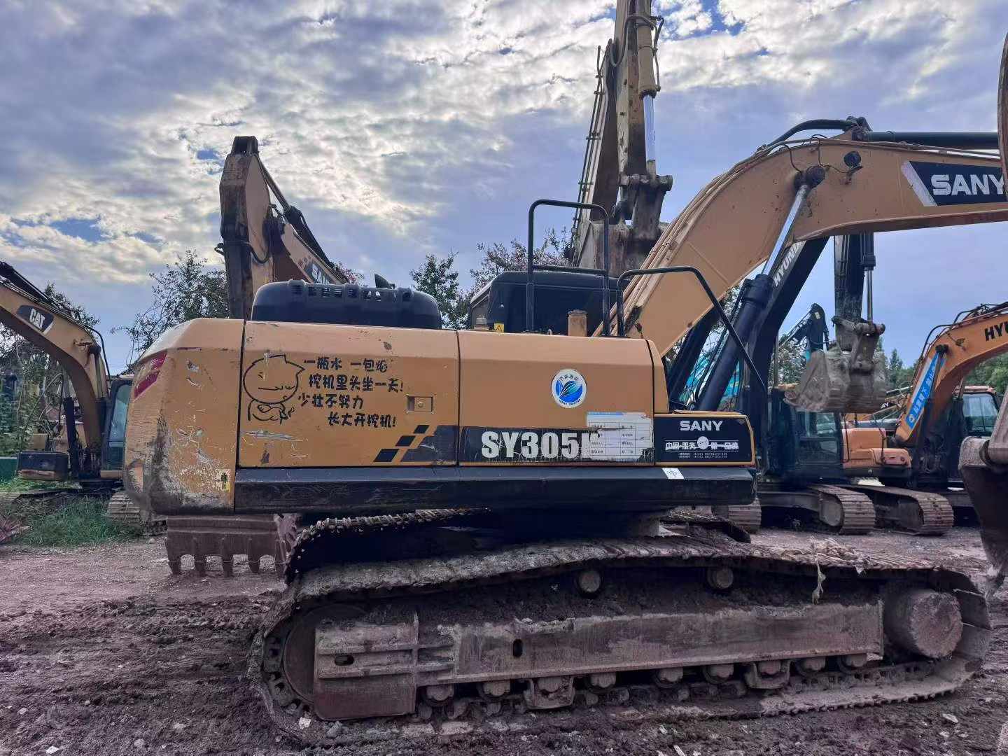 Buy Sany SY245H Used Excavator / 5