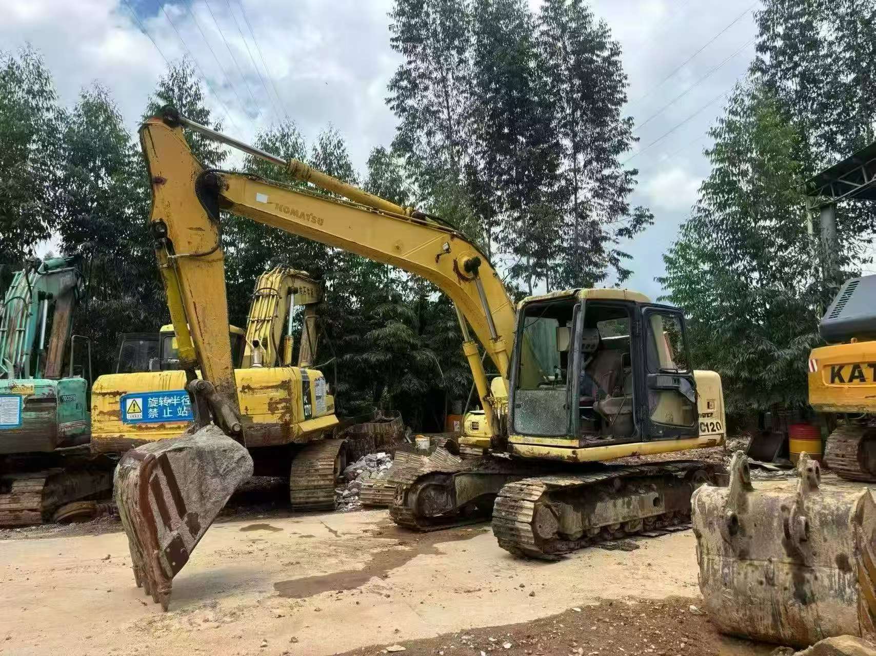 Buy Komatsu PC120-6 Used Excavator / 5