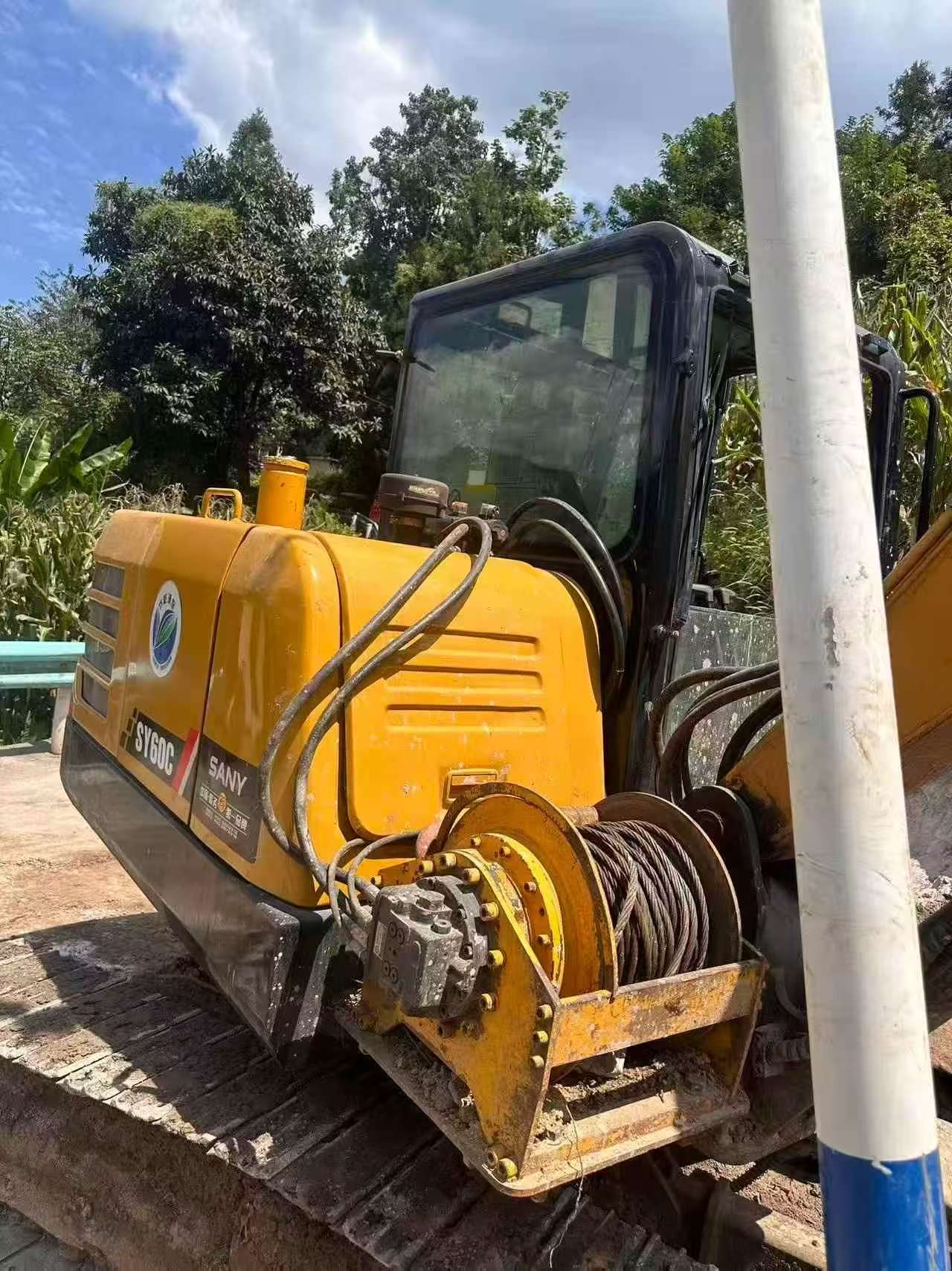 Buy Sany SY60 Used Excavator / 5