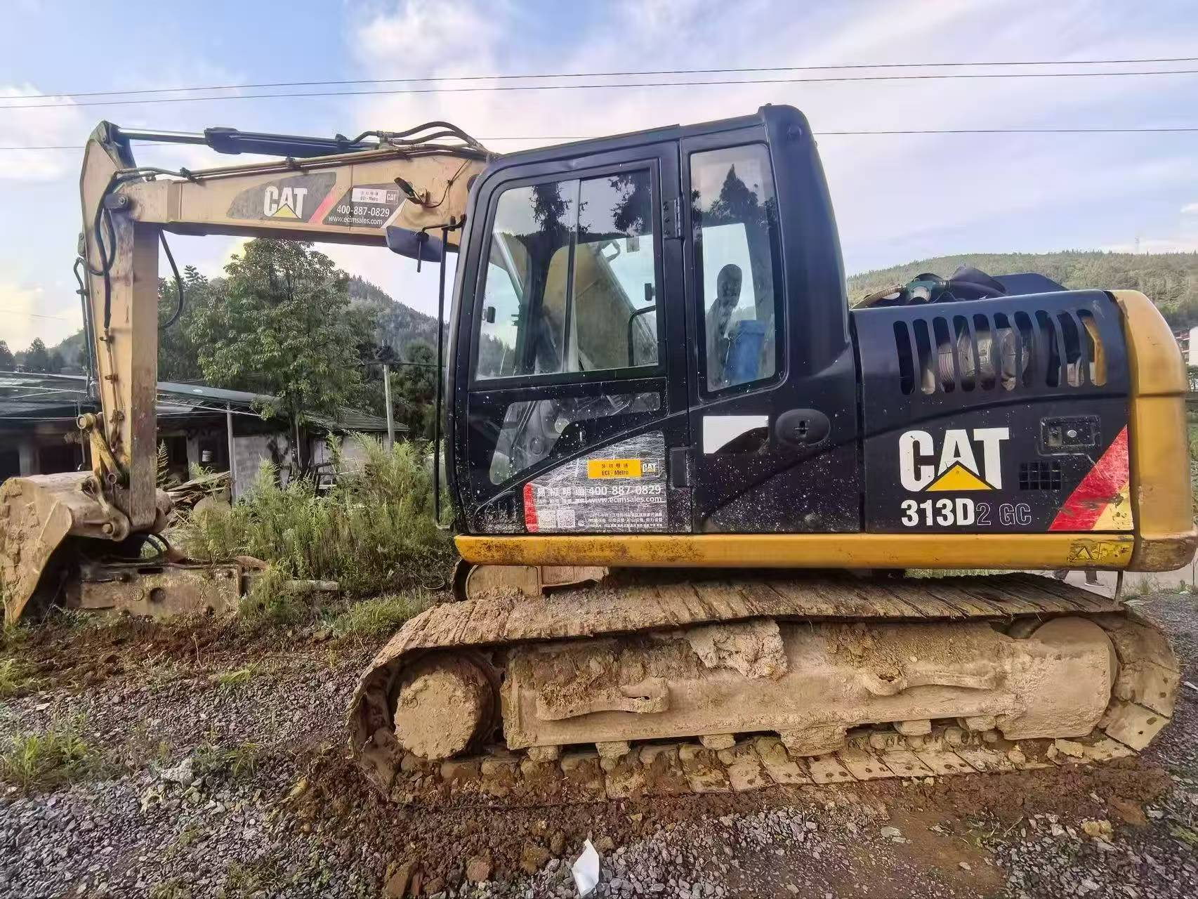 Buy Caterpillar 313D Used Excavator / 2