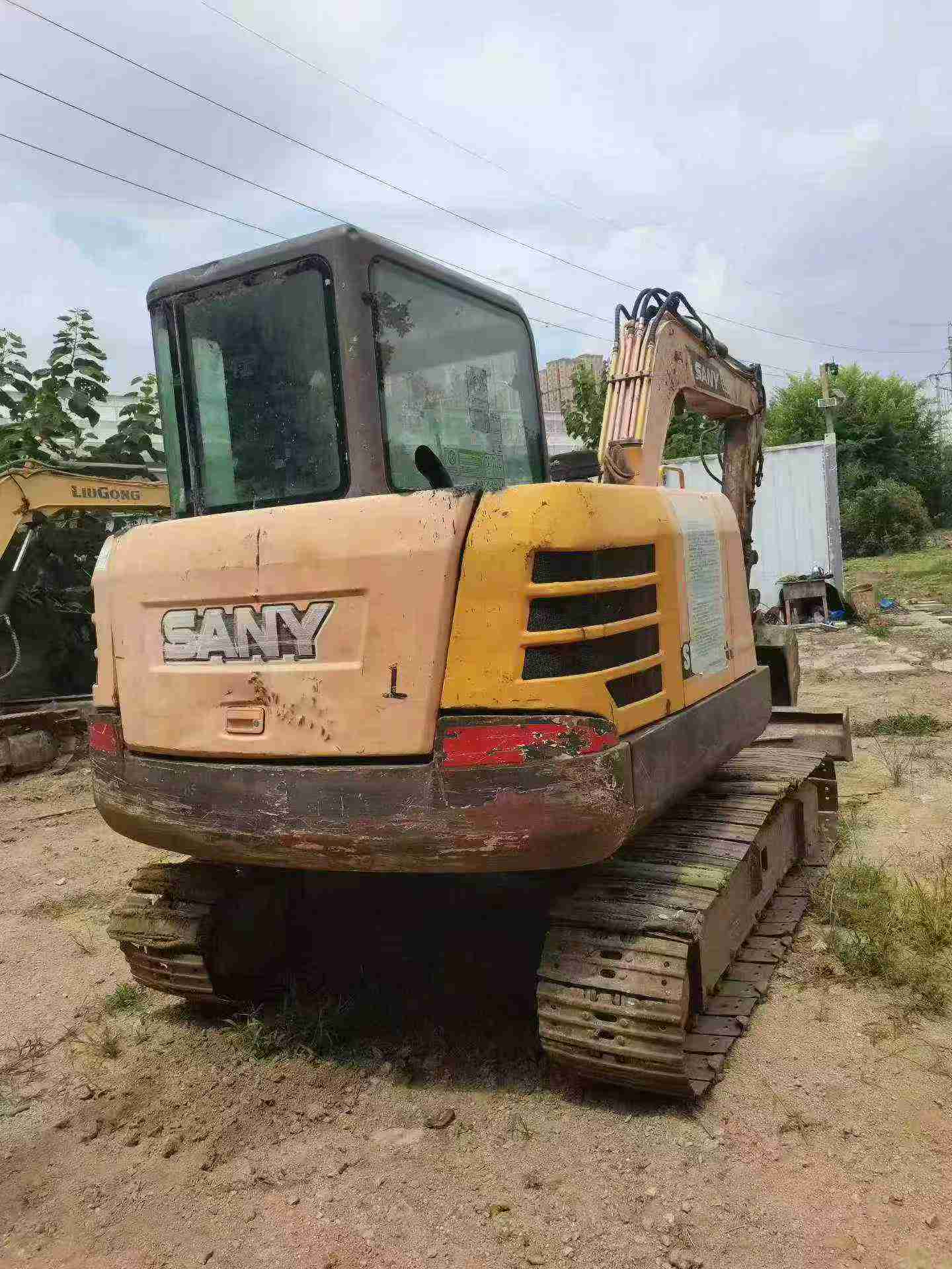 Buy Sany SY55 Used Excavator / 4