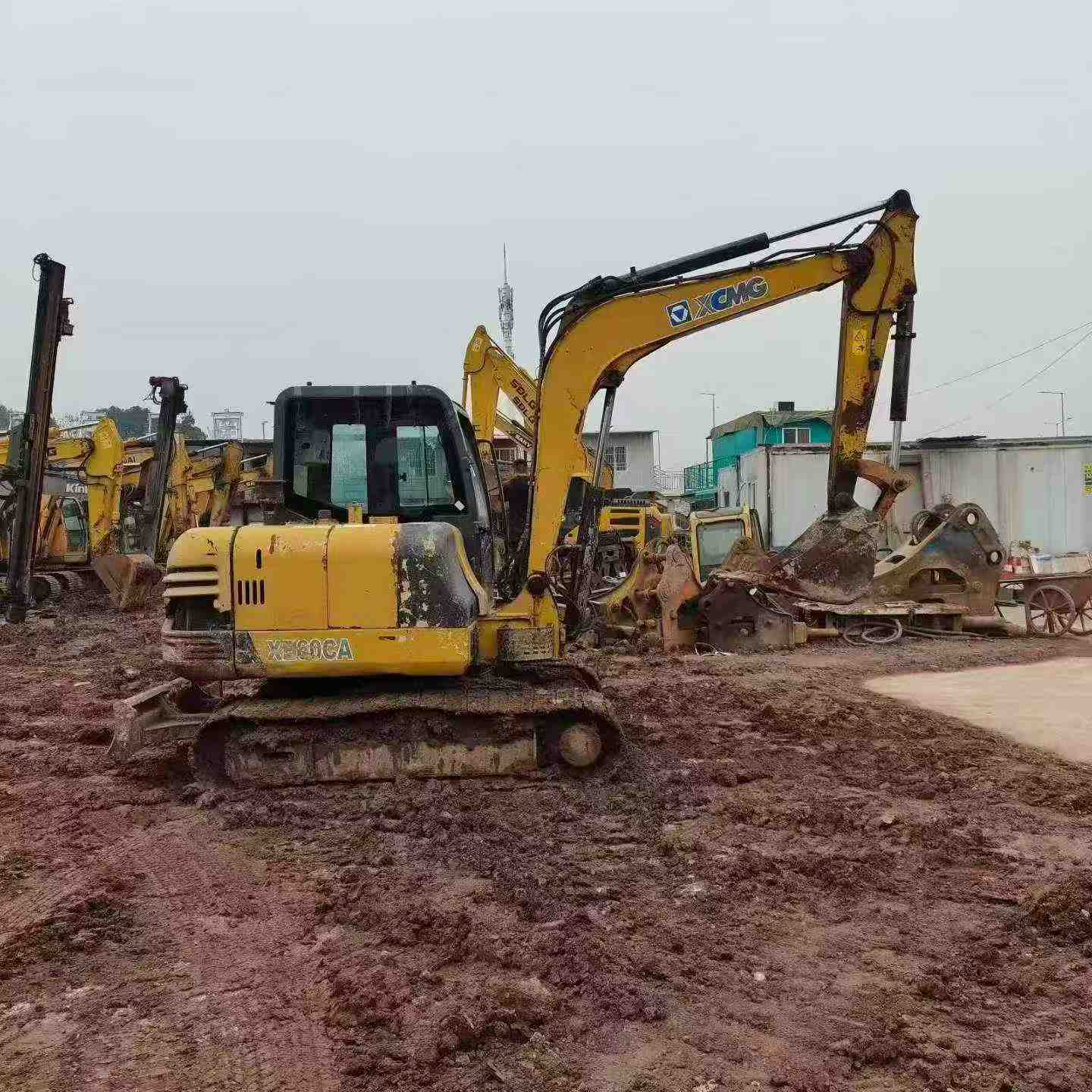 Buy XCMG XE60 Used Excavator / 2