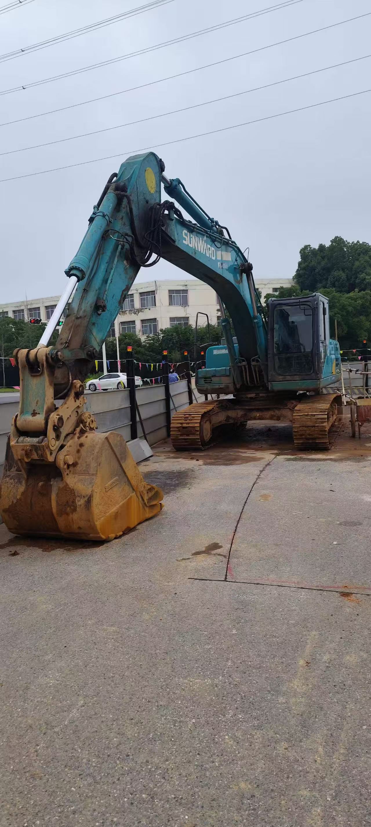 Buy Sany SY60 Used Excavator / 7