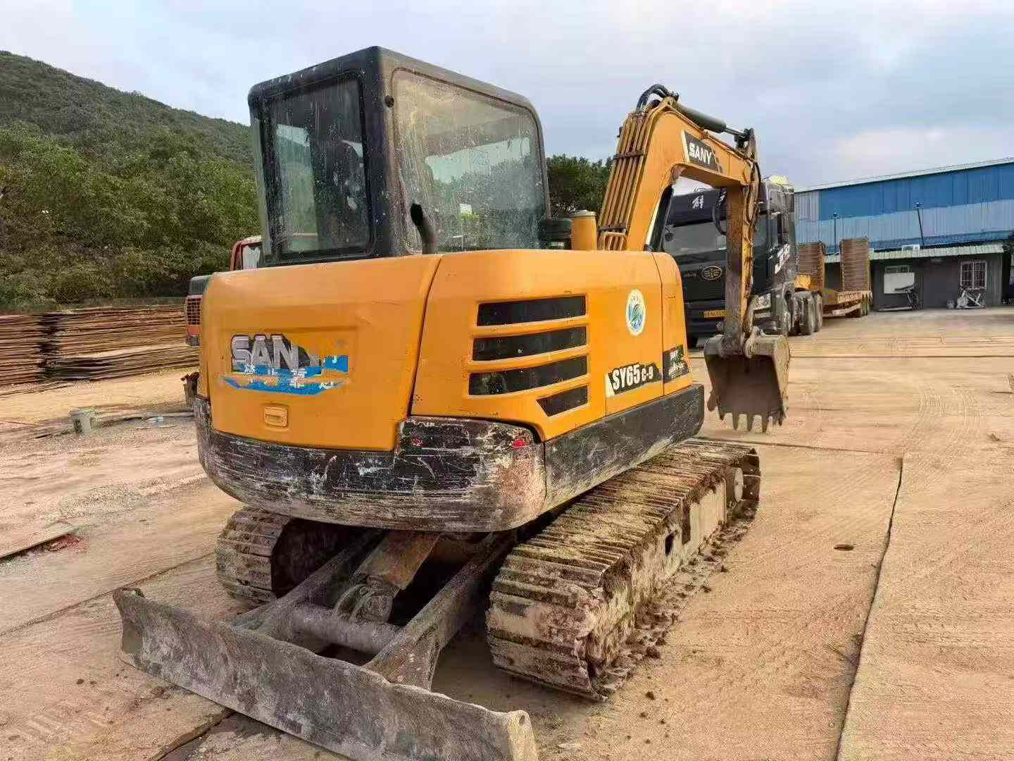 Buy Sany SY55 Used Excavator / 2