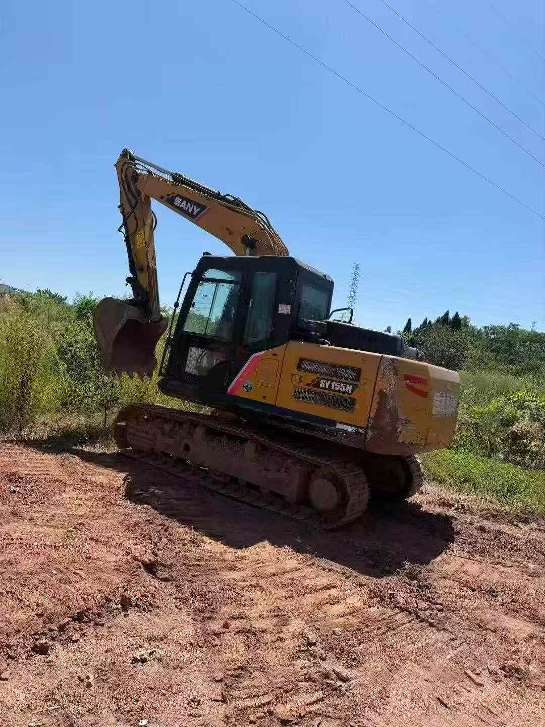 Buy Sany SY155C Used Excavator / 7
