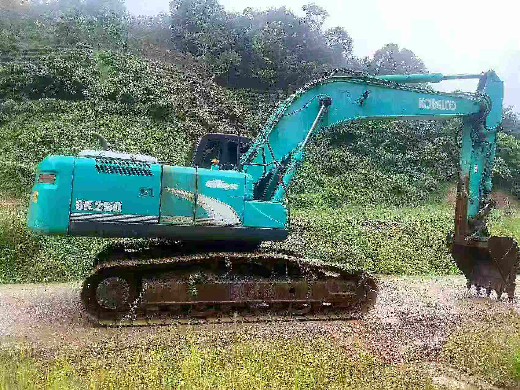 Buy Kobelco SK250 Used Excavator / 6