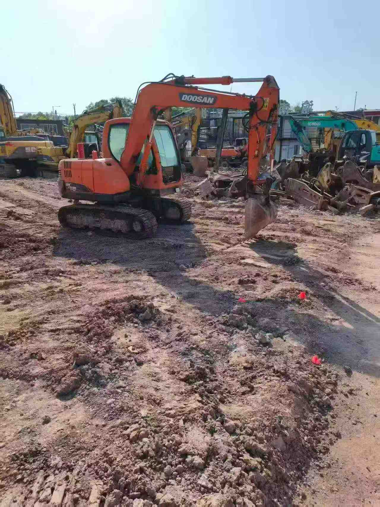 Buy Doosan DX75 Used Excavator / 4