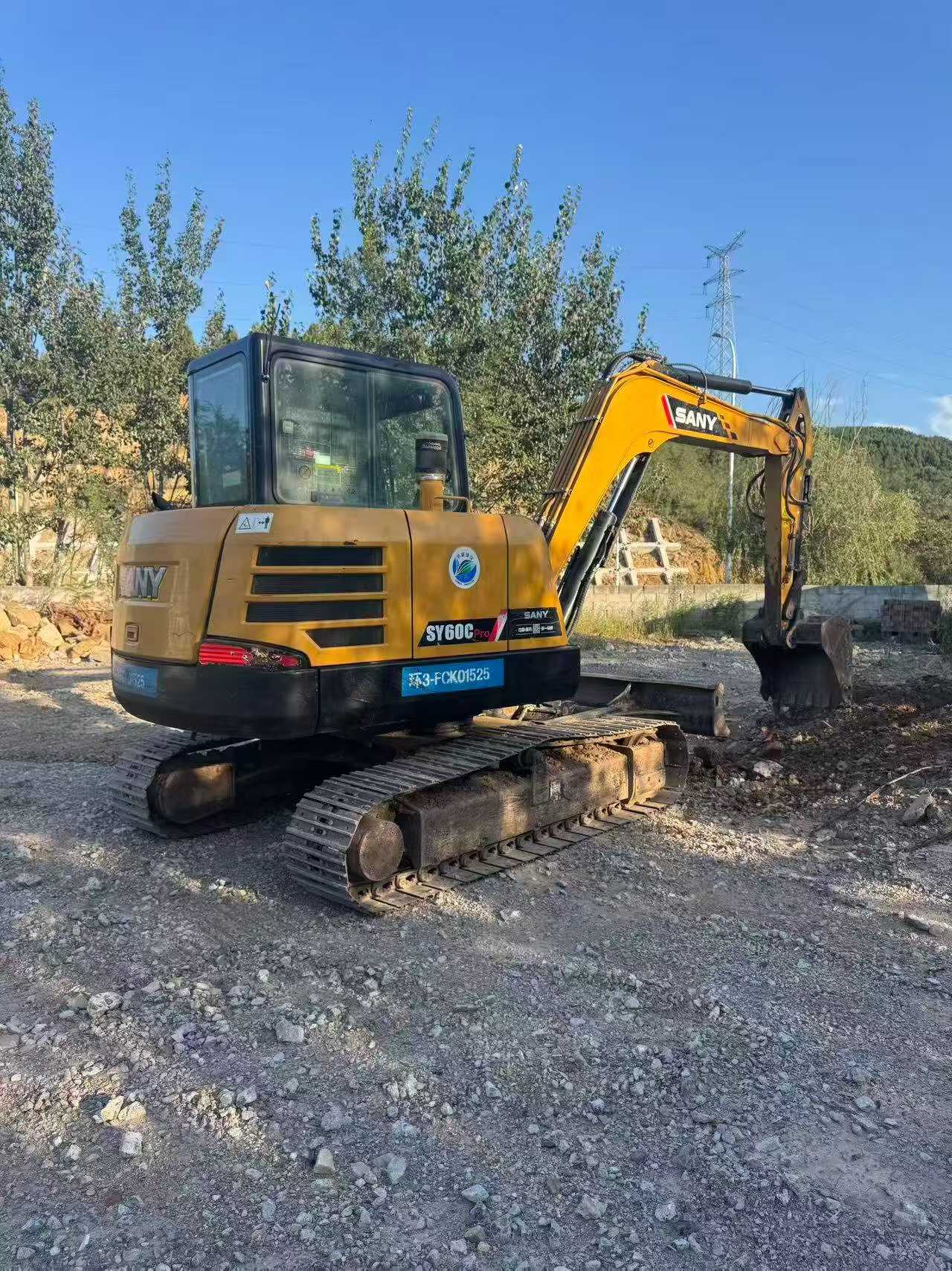 Buy Sany SY60 Used Excavator / 2