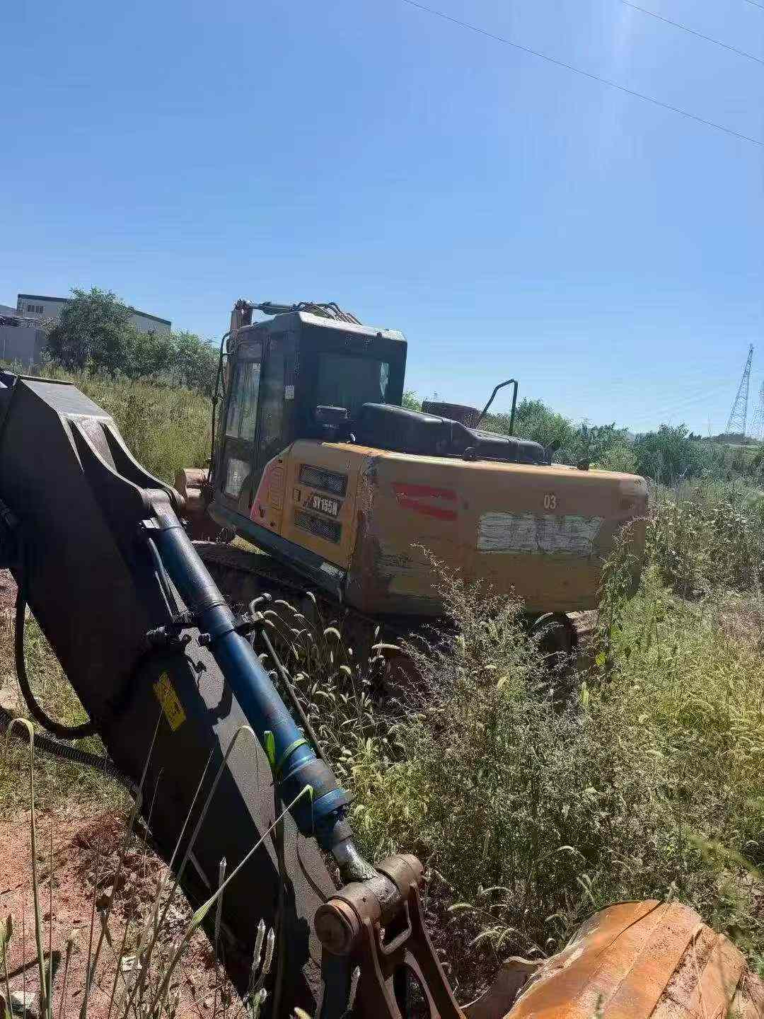 Buy Sany SY155C Used Excavator / 9