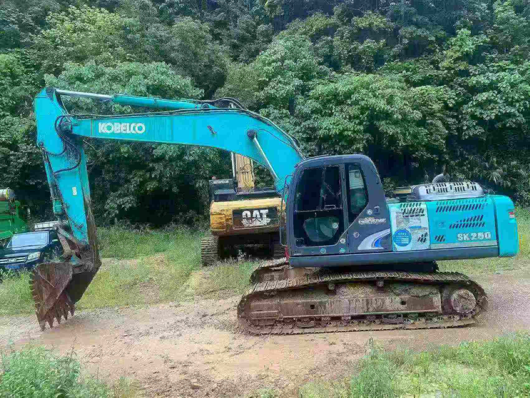 Buy Kobelco SK250 Used Excavator / 8