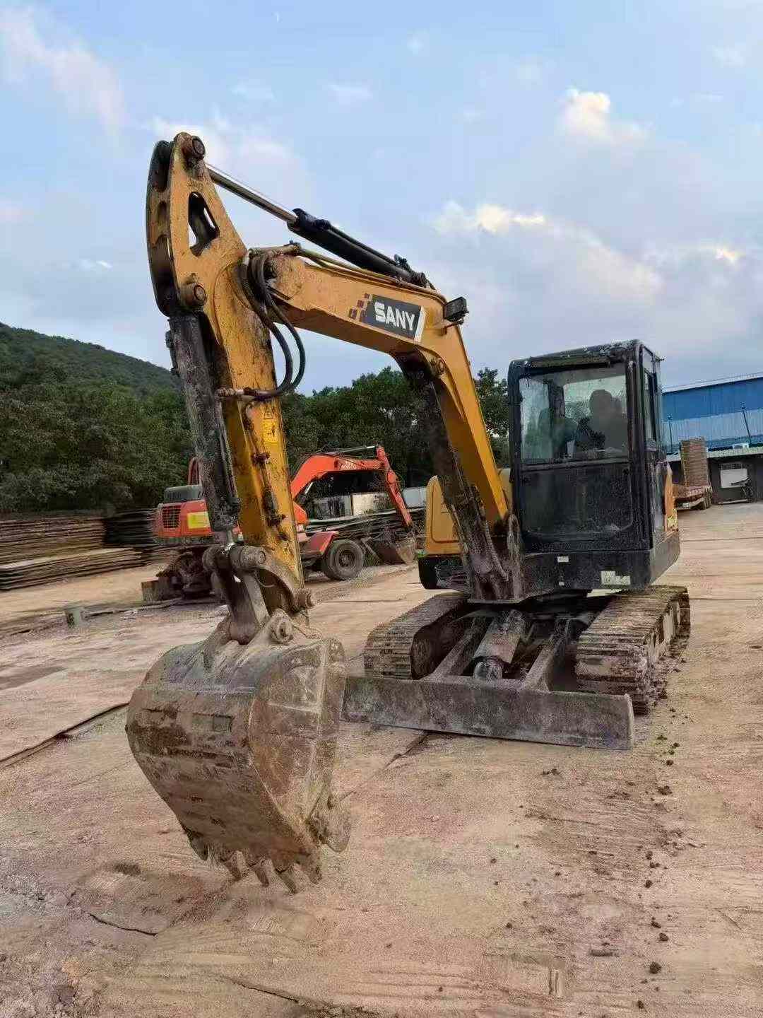 Buy Sany SY55 Used Excavator / 3