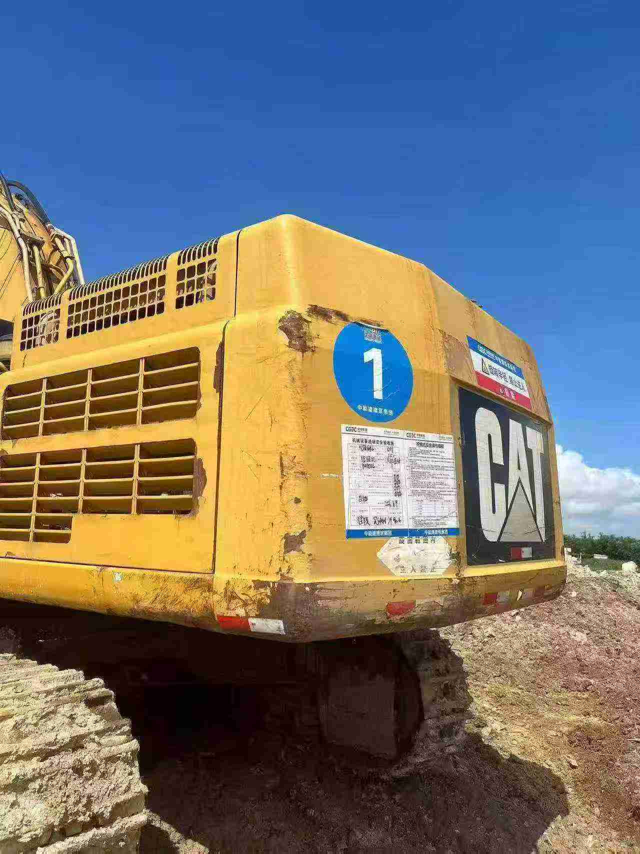 Buy Caterpillar 349E Used Excavator / 8