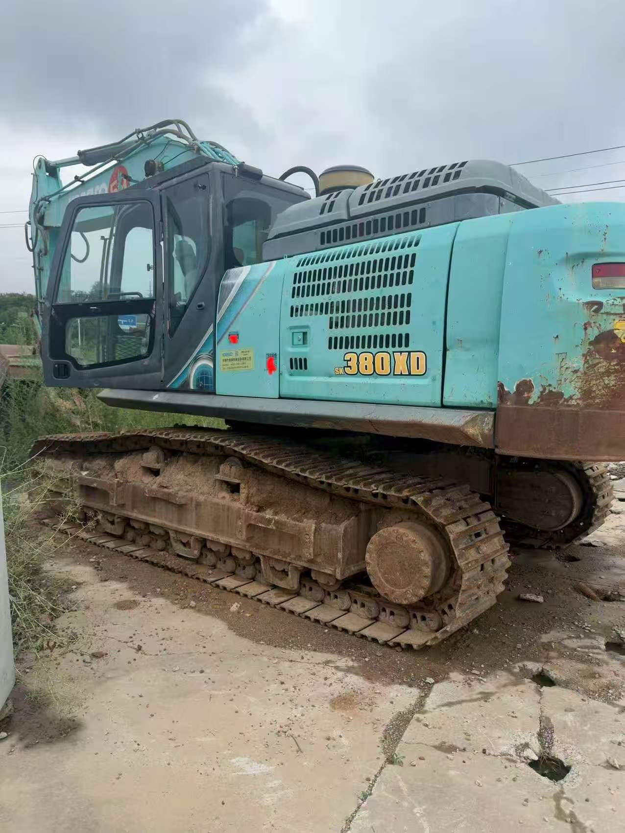 Buy Kobelco SK380D Used Excavator / 3