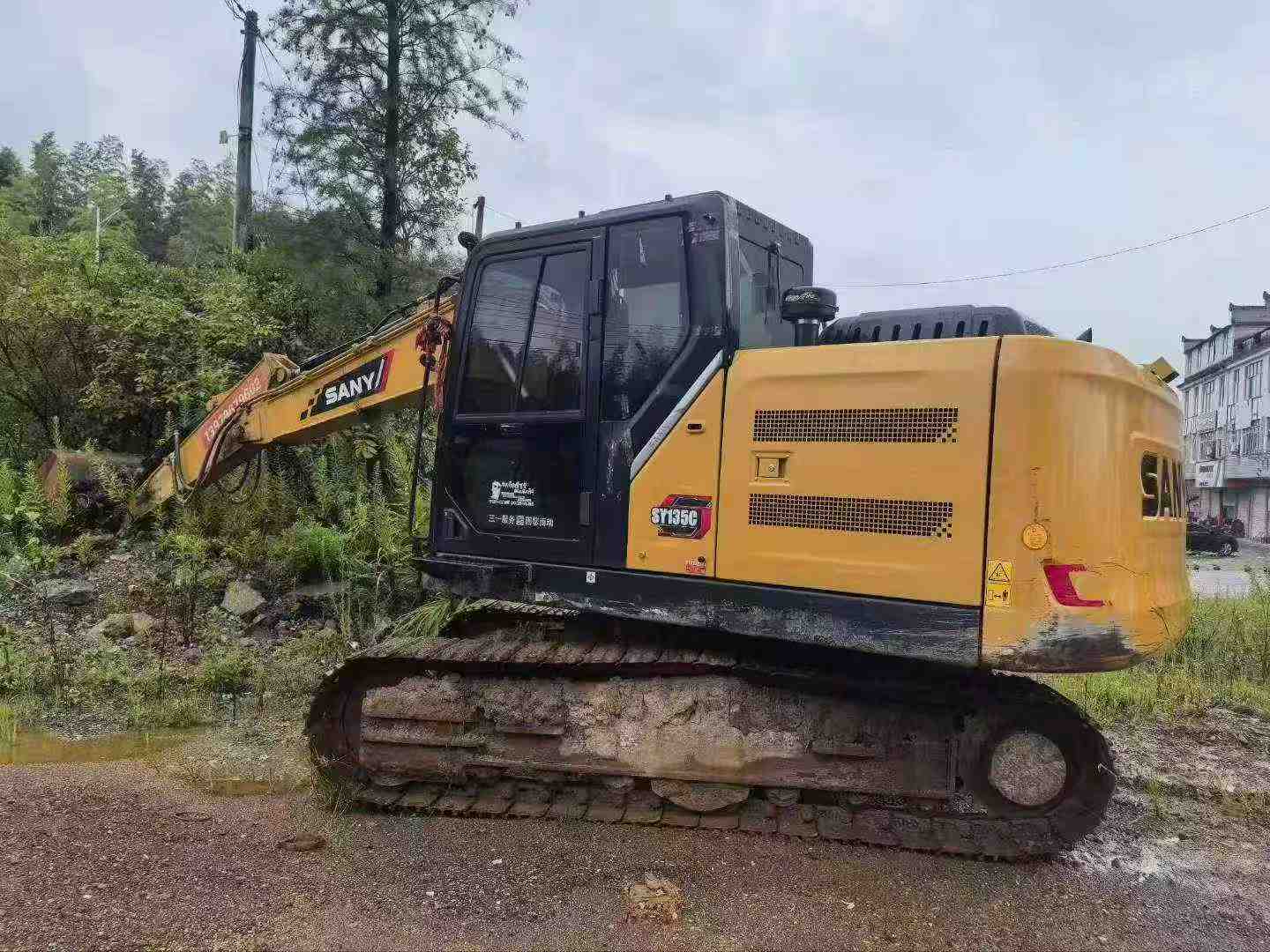 Buy Sany SY135 Used Excavator / 4