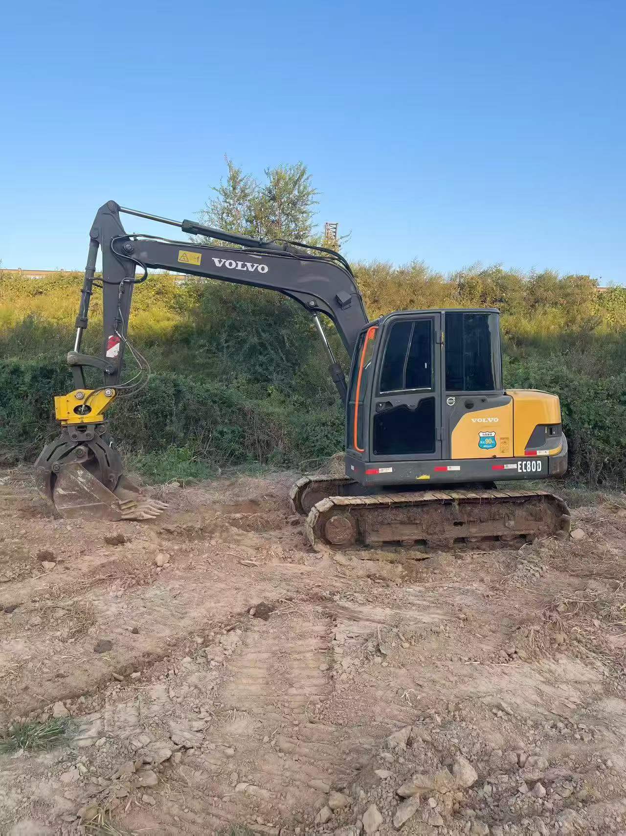 Buy Volvo EC80D Used Excavator / 9