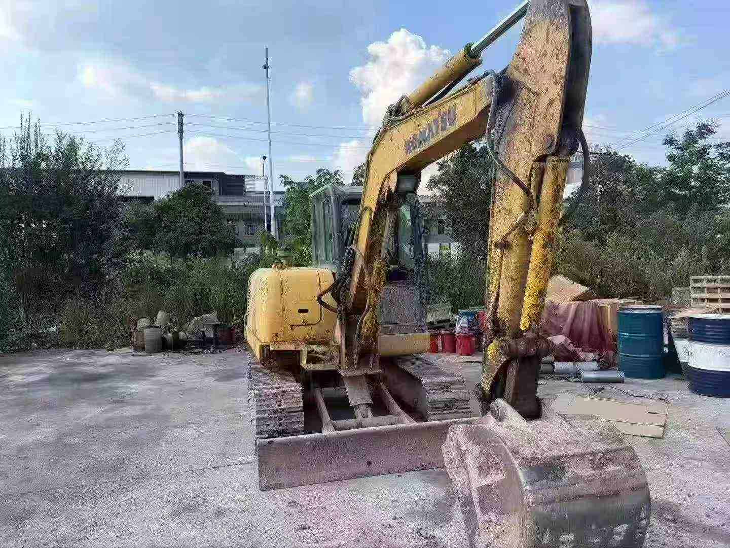 Buy Komatsu PC56-7 Used Excavator / 4