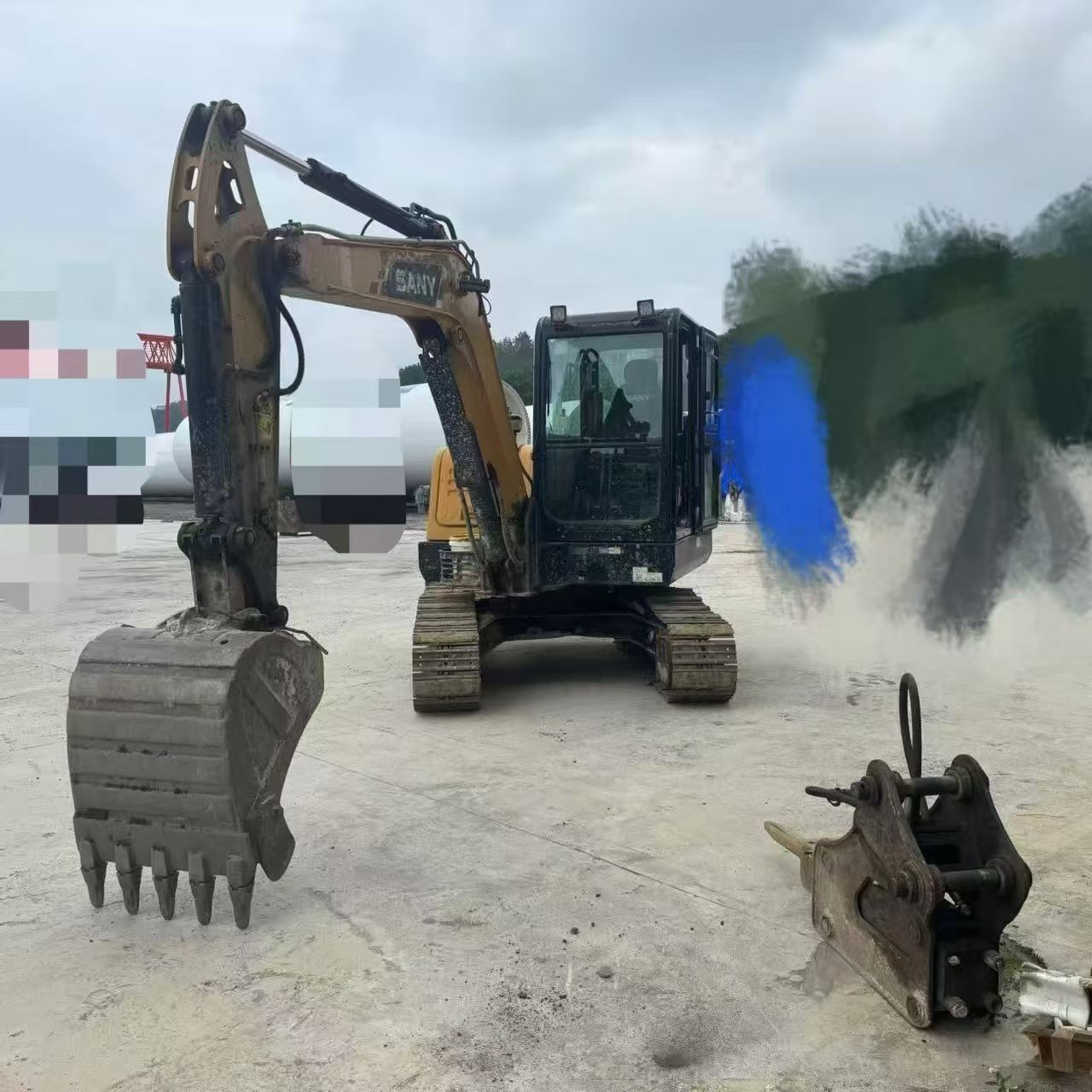 Buy Sany SY55 Used Excavator / 2
