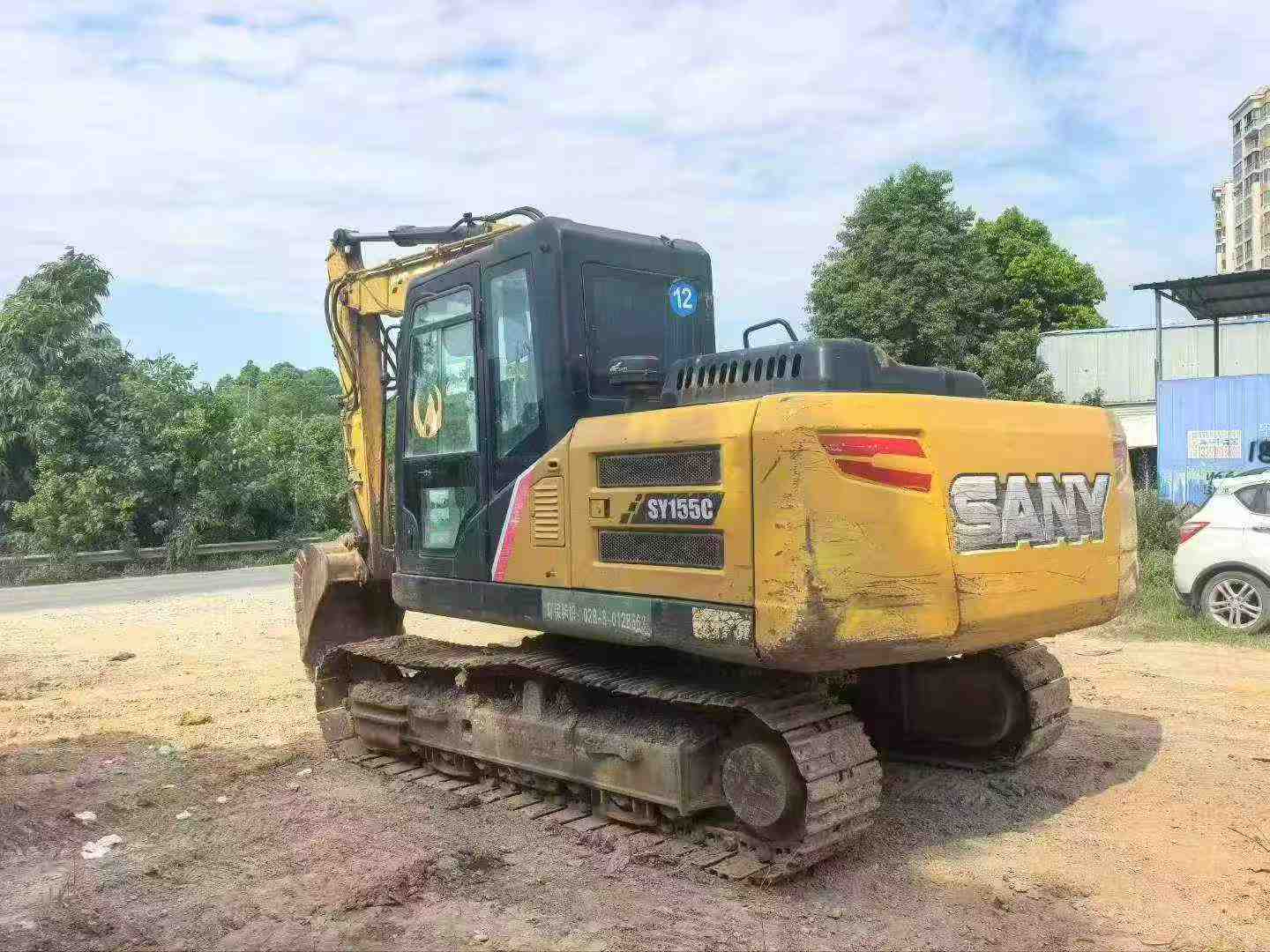 Buy Sany SY135 Used Excavator / 7