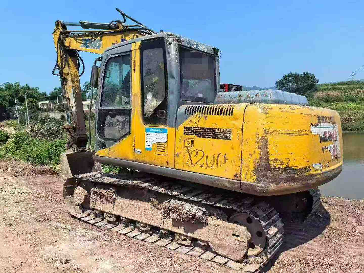 Buy XCMG XE135B Used Excavator / 8