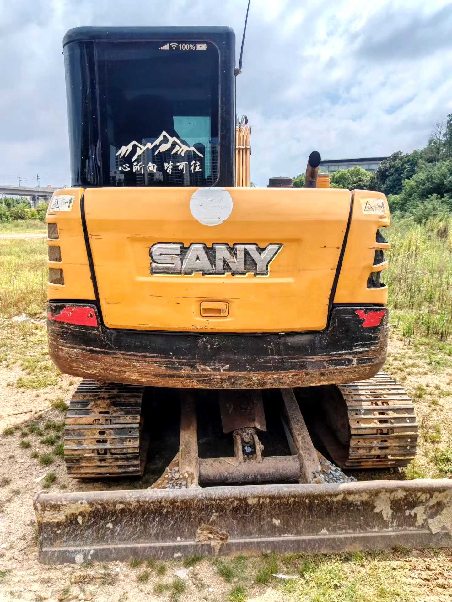Buy Sany SY55 Used Excavator / 2