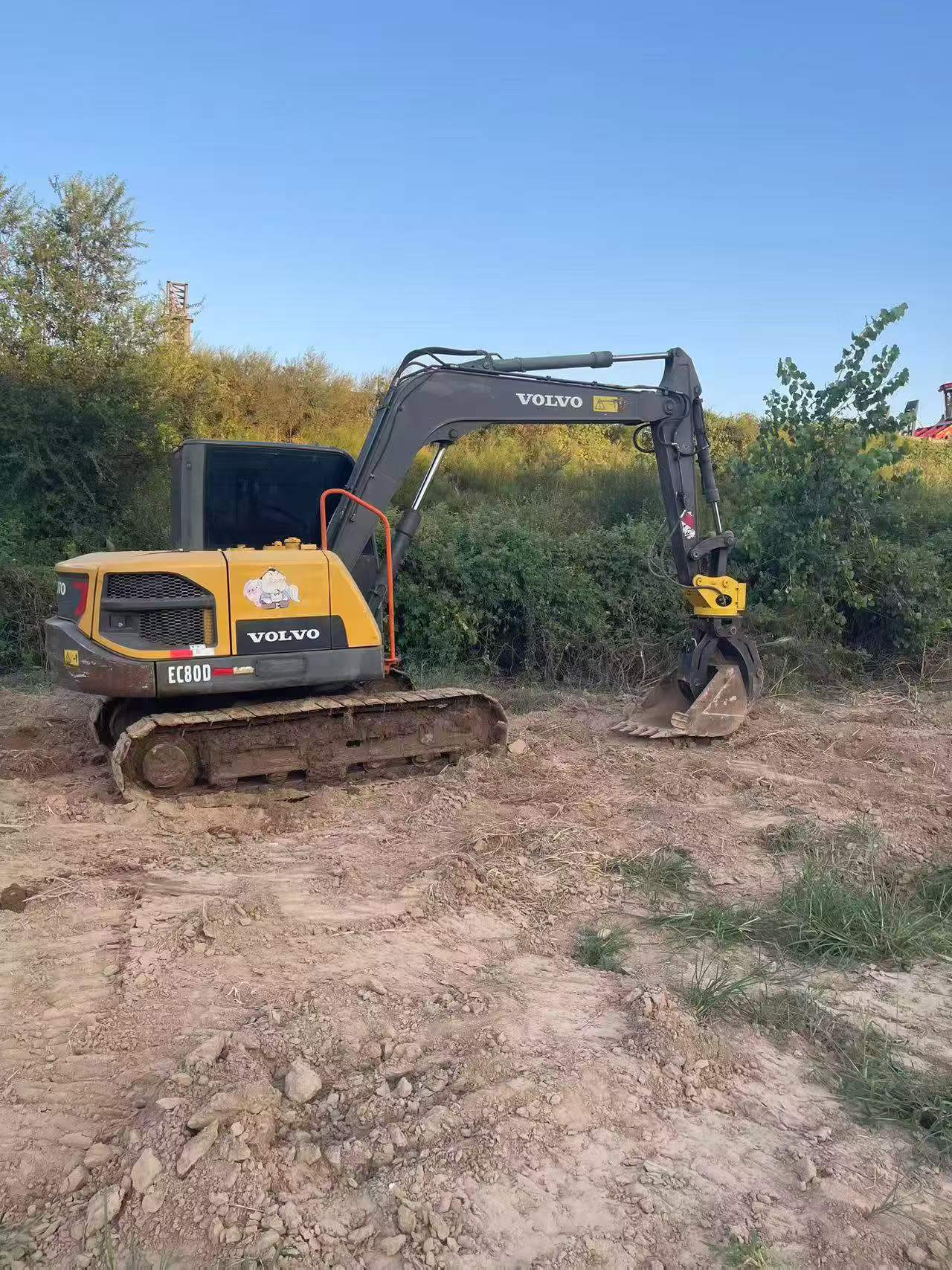 Buy Volvo EC80D Used Excavator / 5