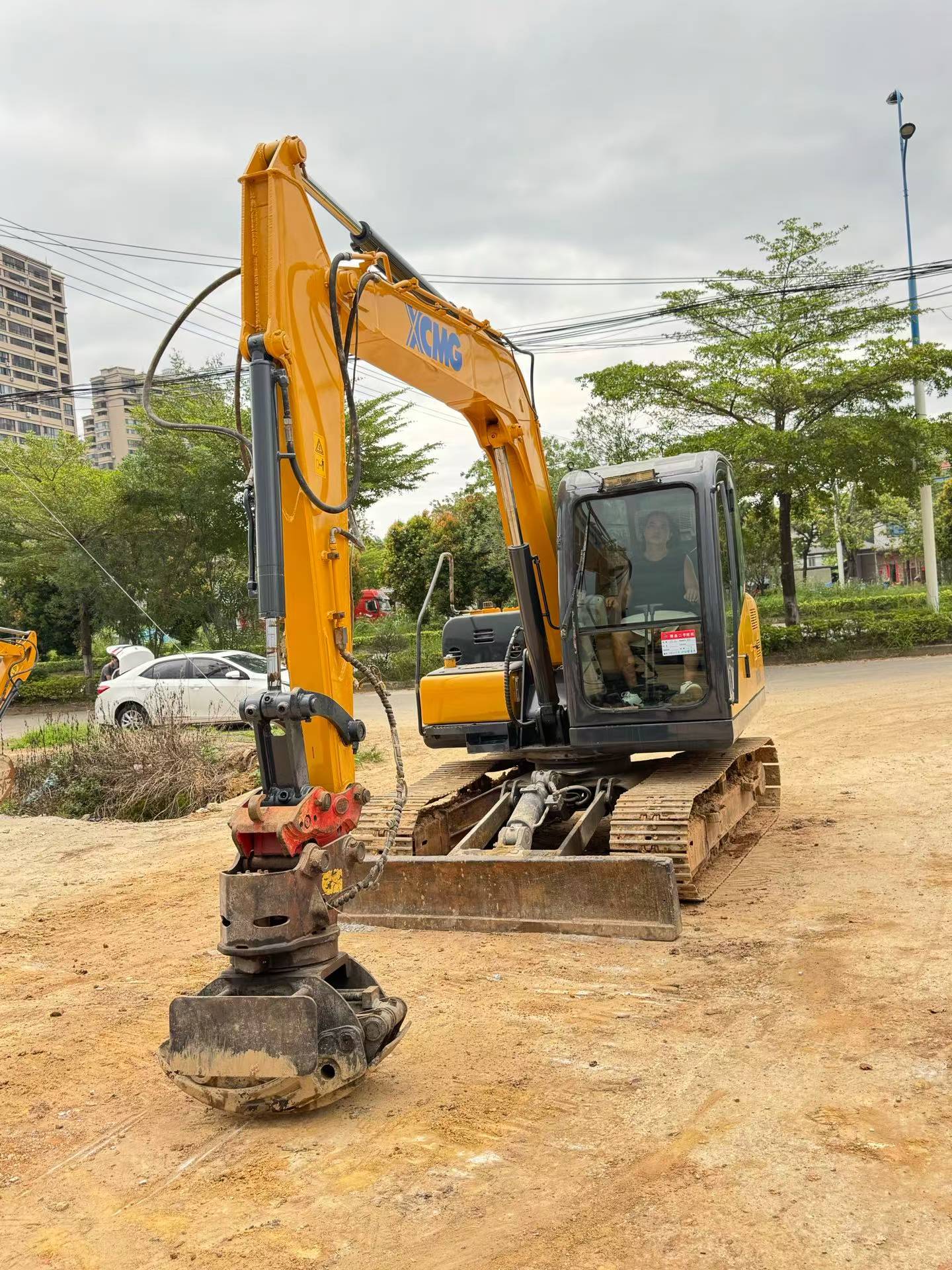 Buy XCMG XE80 Used Excavator / 4