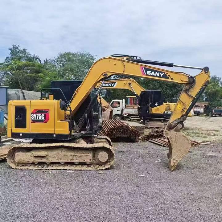 Buy Sany SY75 Used Excavator / 2