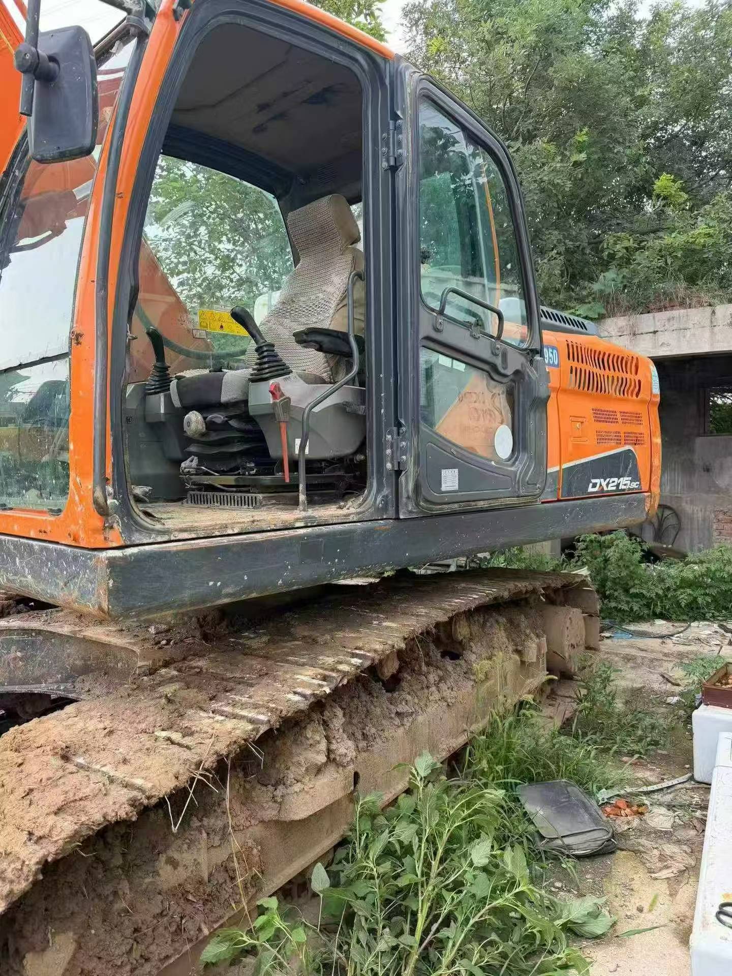 Buy Doosan DH215-7 Used Excavator / 9