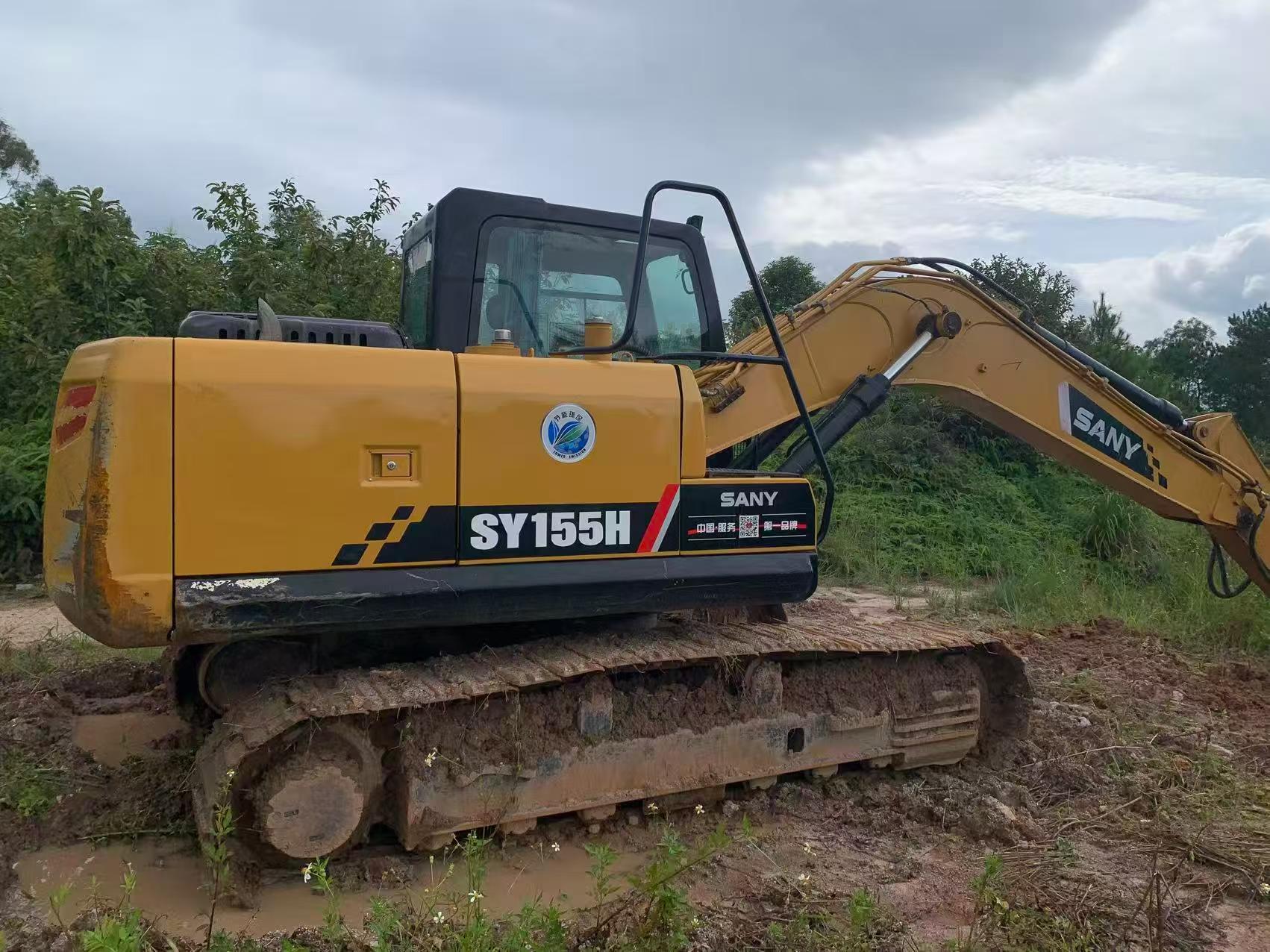 Buy Sany SY155C Used Excavator / 2