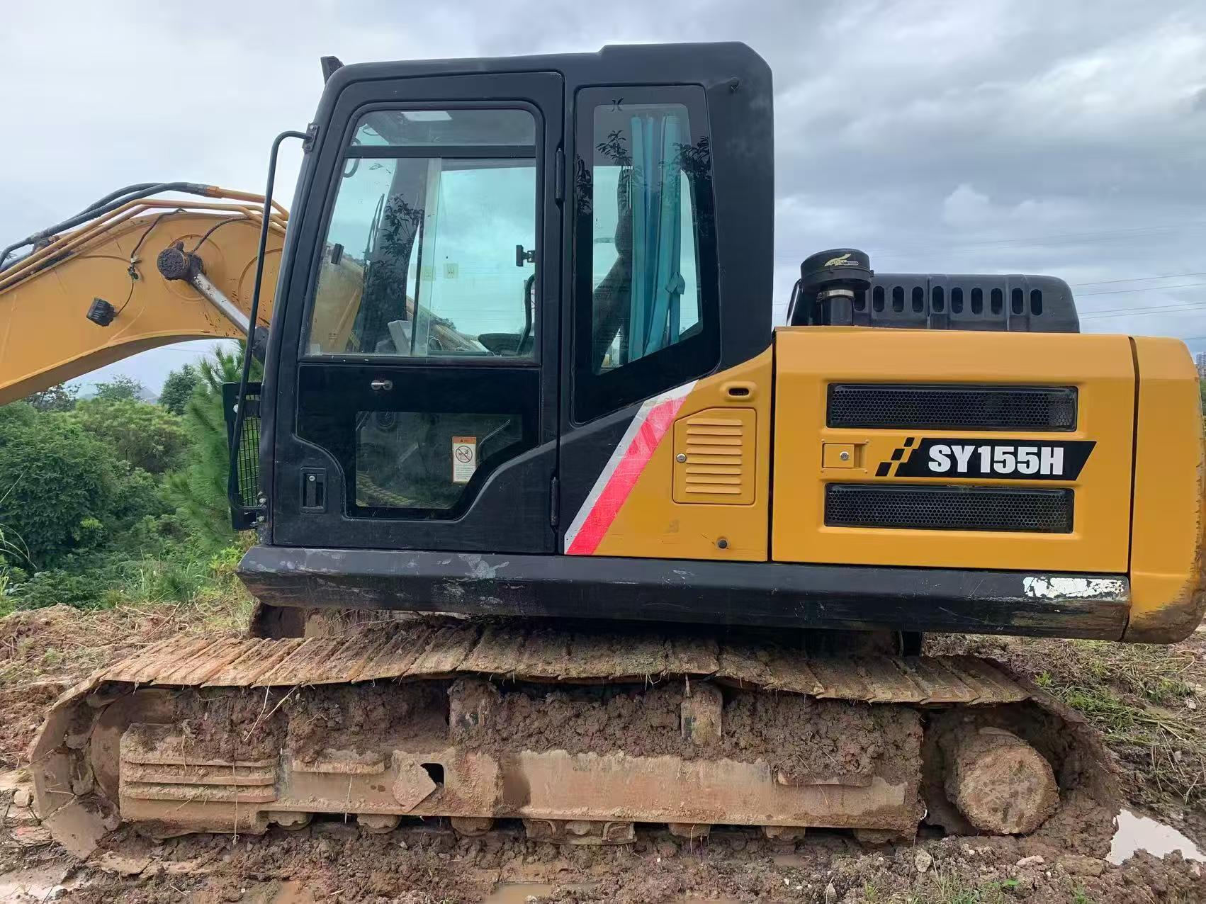 Buy Sany SY155C Used Excavator / 3