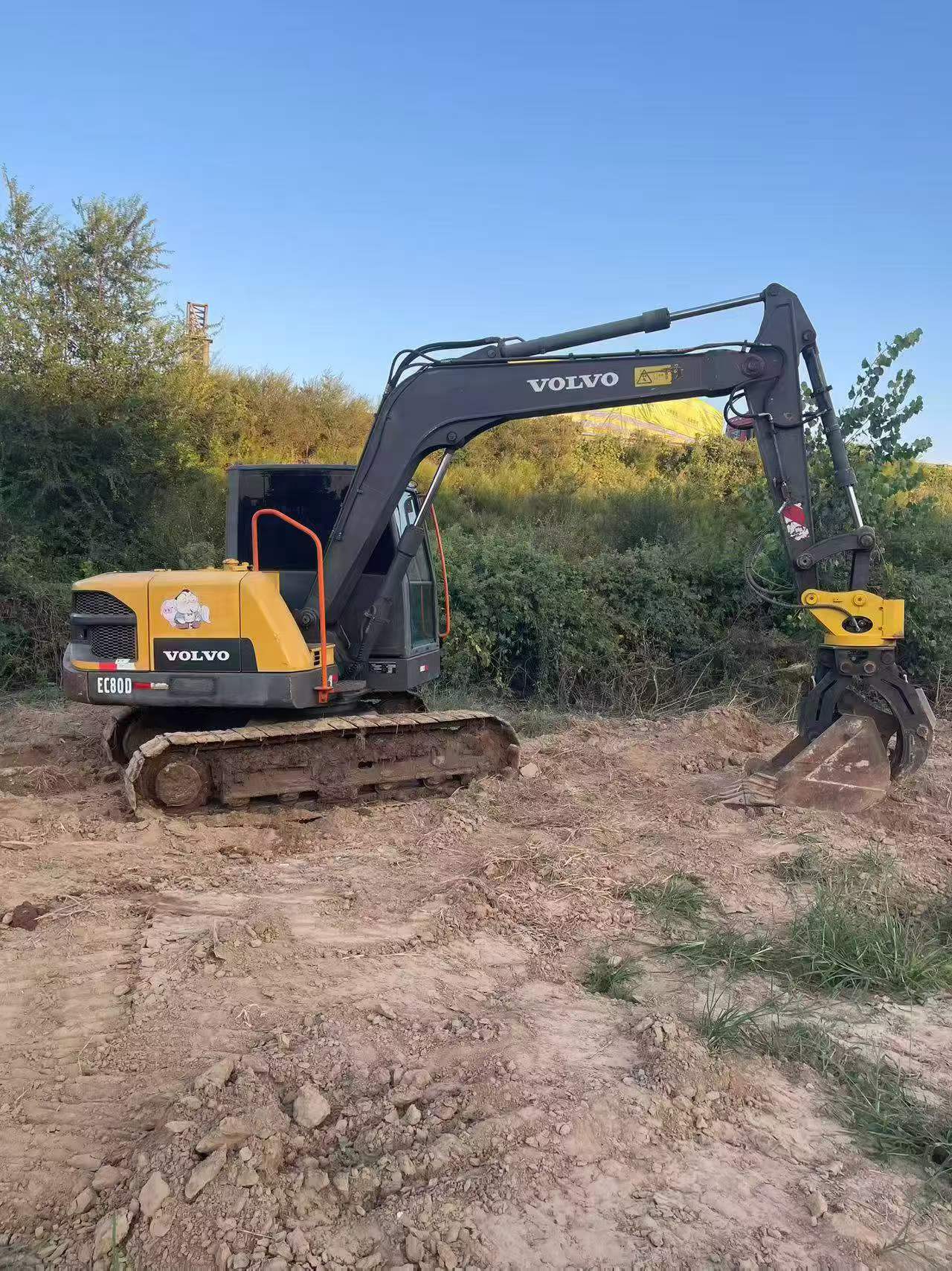 Buy Volvo EC80D Used Excavator / 6