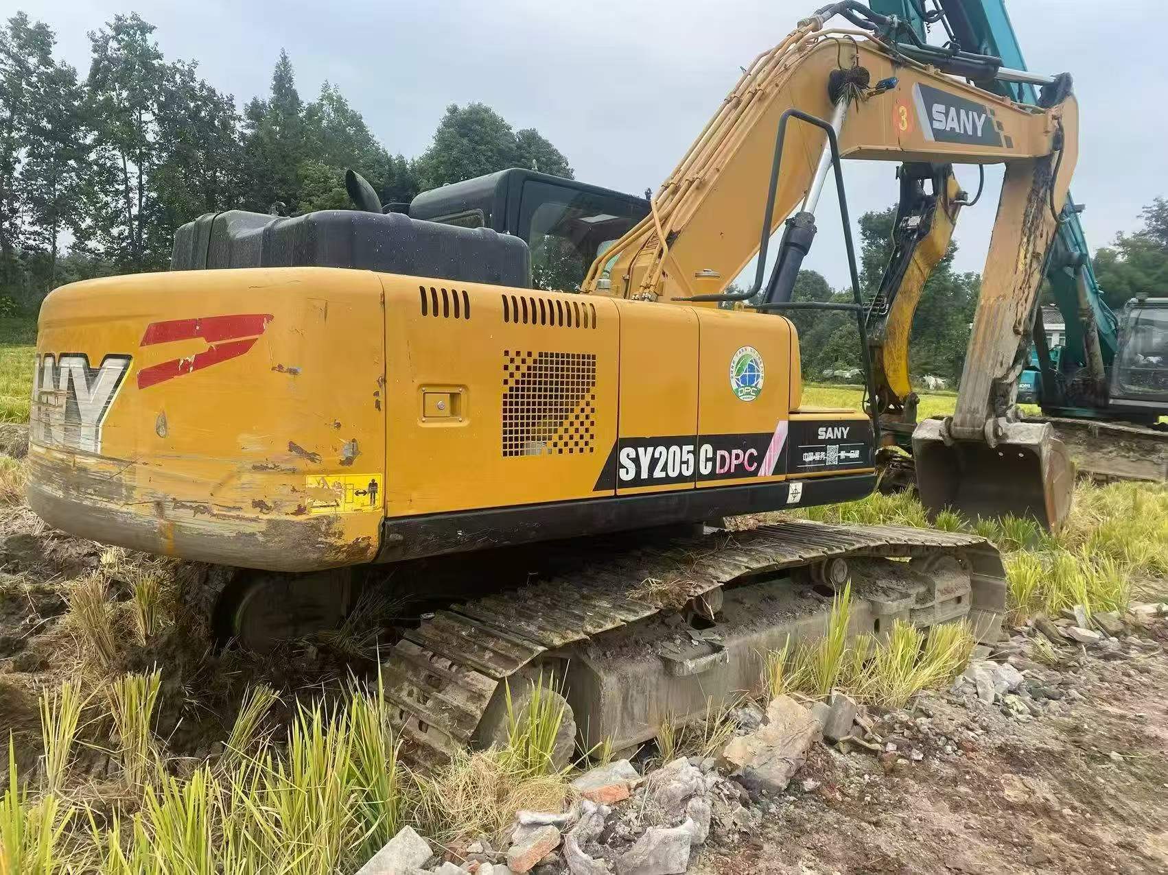 Buy Sany SY205C Used Excavator / 7