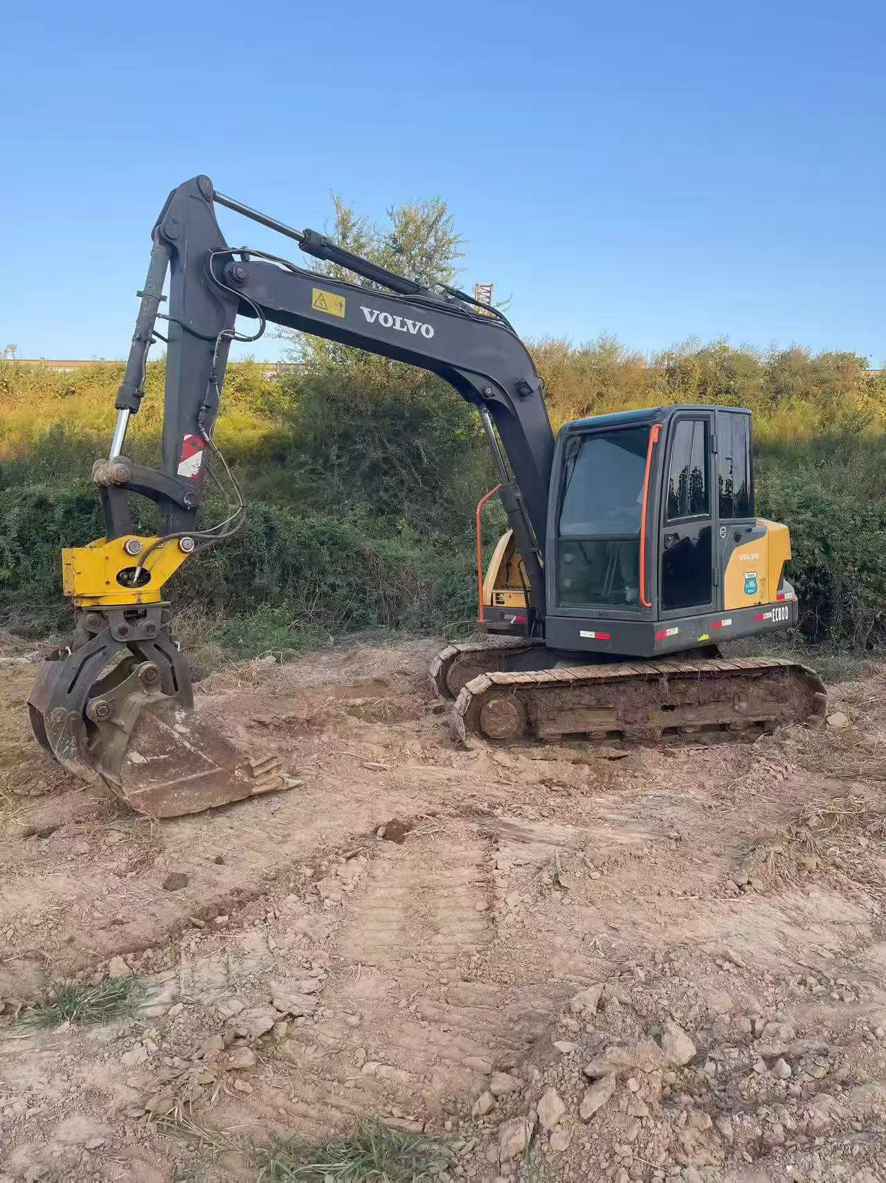 Buy Volvo EC80D Used Excavator / 8