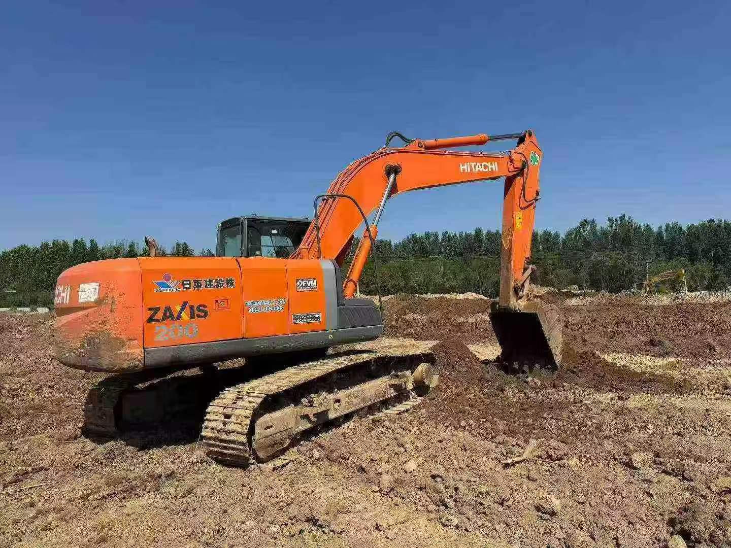 Buy Hitachi EX200 Used Excavator / 3