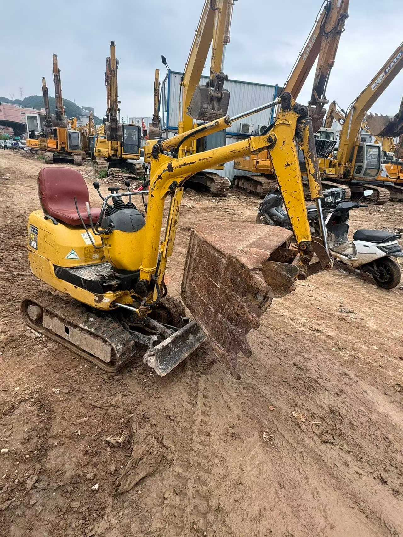 Buy Komatsu PC09-1 Used Excavator / 7