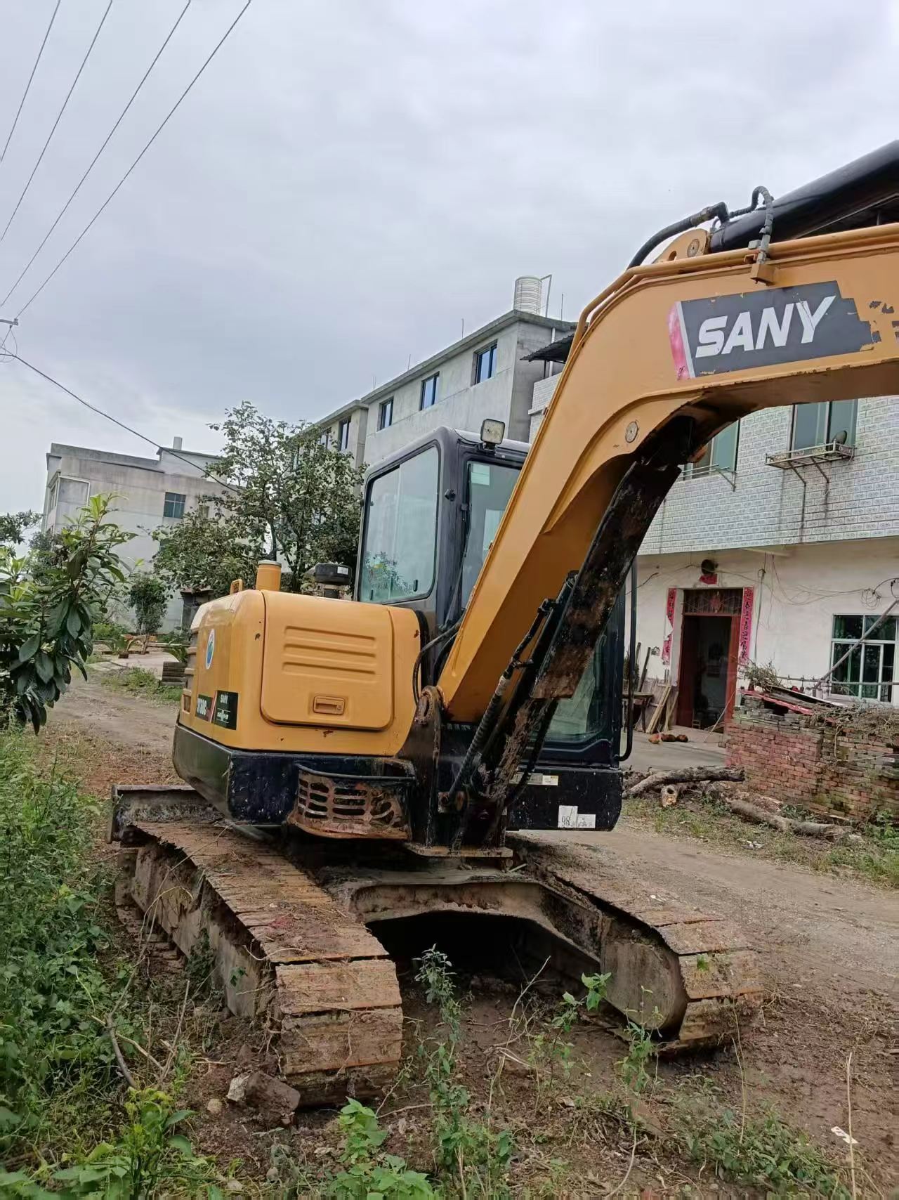 Buy Sany SY60 Used Excavator / 4