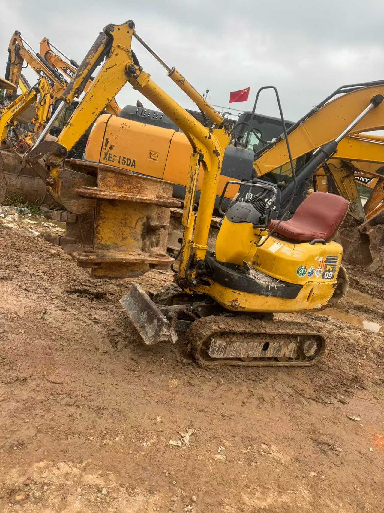 Buy Komatsu PC09-1 Used Excavator / 5