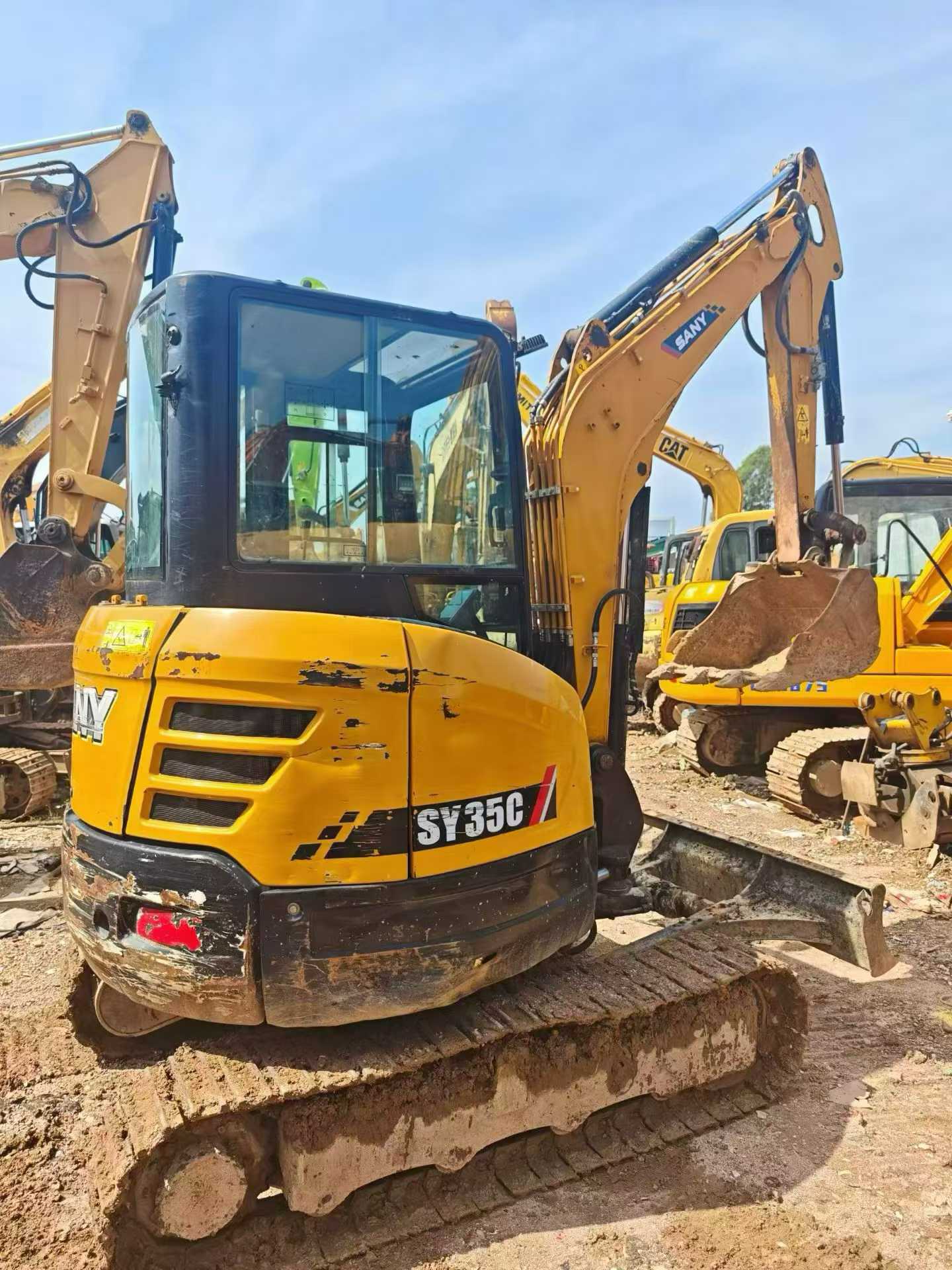 Buy Sany SY35C Used Excavator / 2