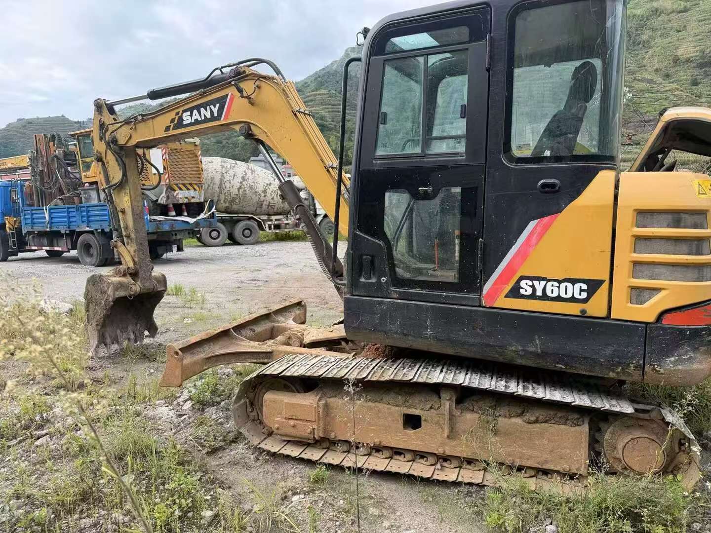 Buy Sany SY55 Used Excavator / 3
