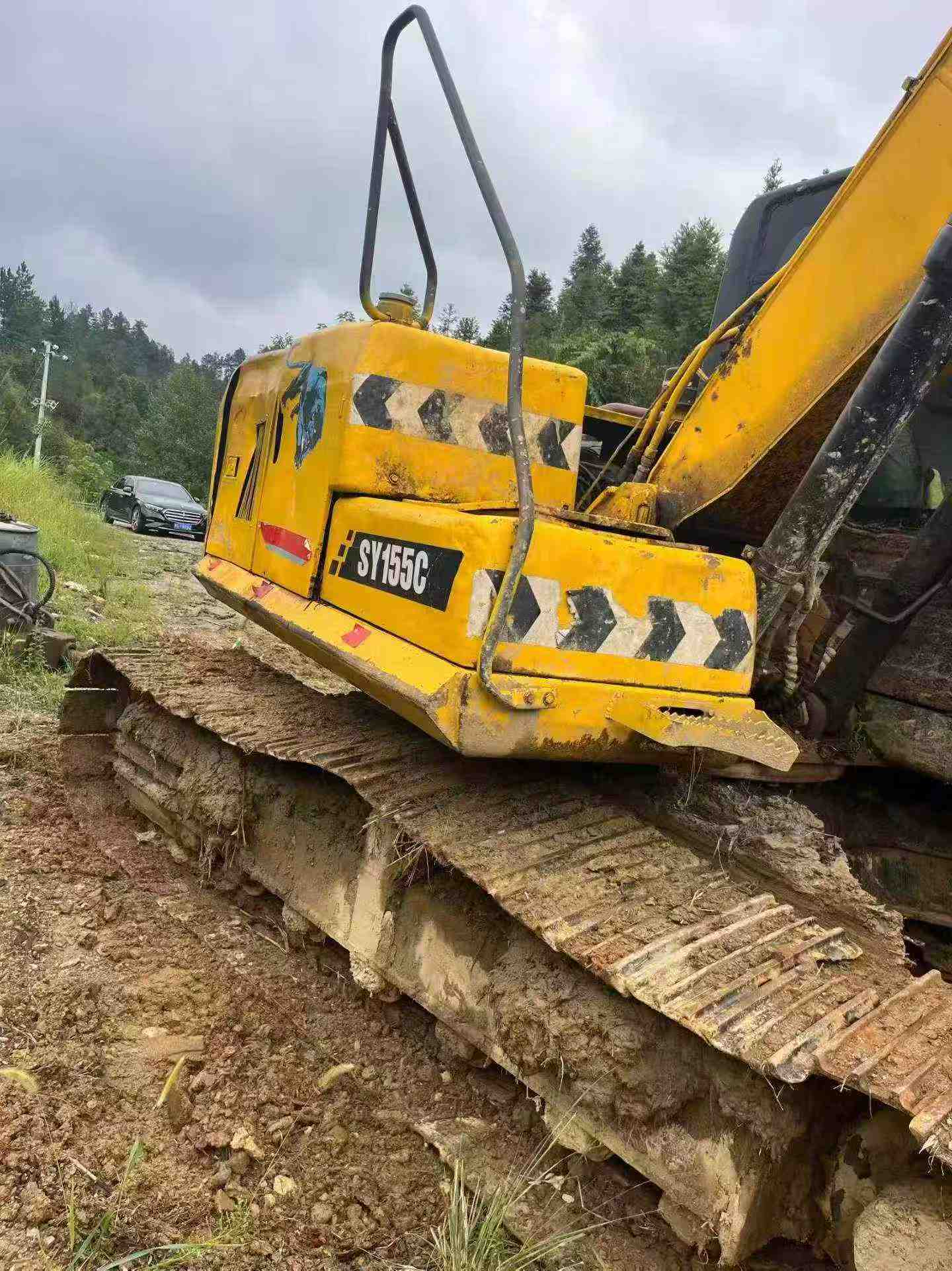 Buy Sany SY135 Used Excavator / 4