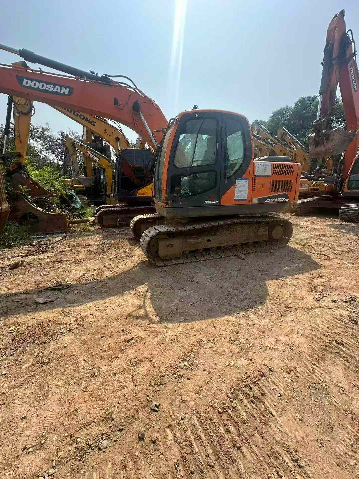Buy Doosan DX130-9C Used Excavator / 2