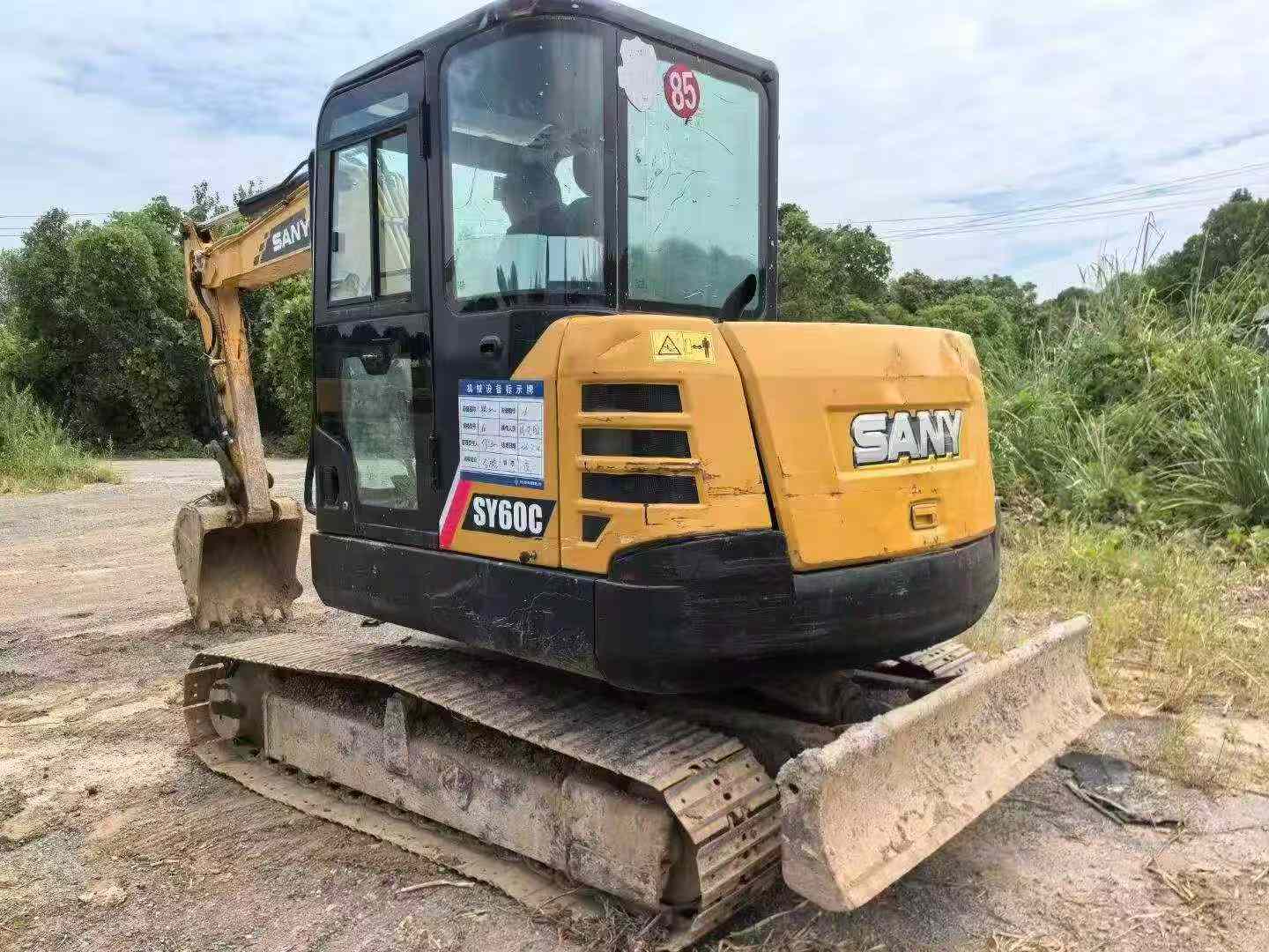 Buy Sany SY60 Used Excavator / 5
