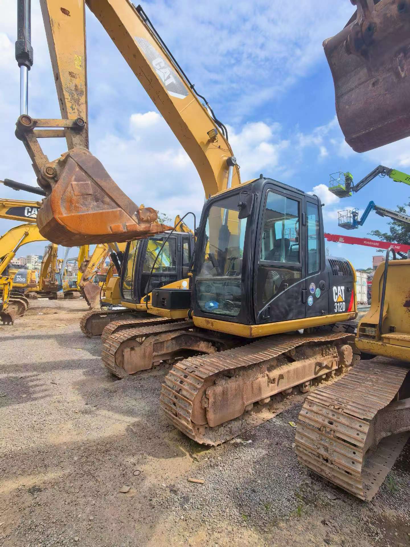 Buy Caterpillar 312D Used Excavator / 2