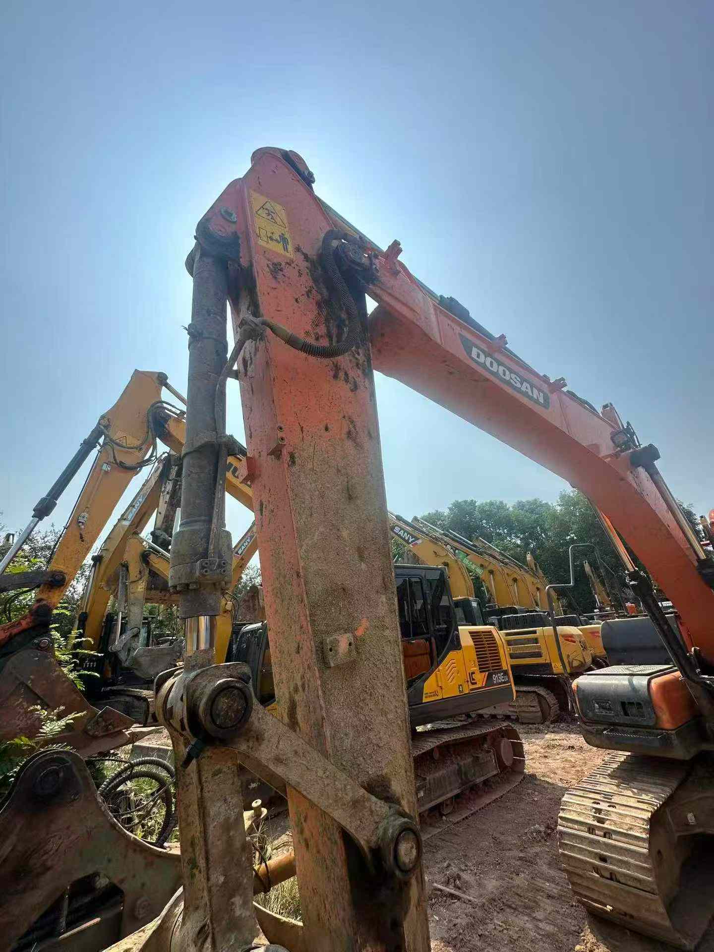 Buy Doosan DX130-9C Used Excavator / 4